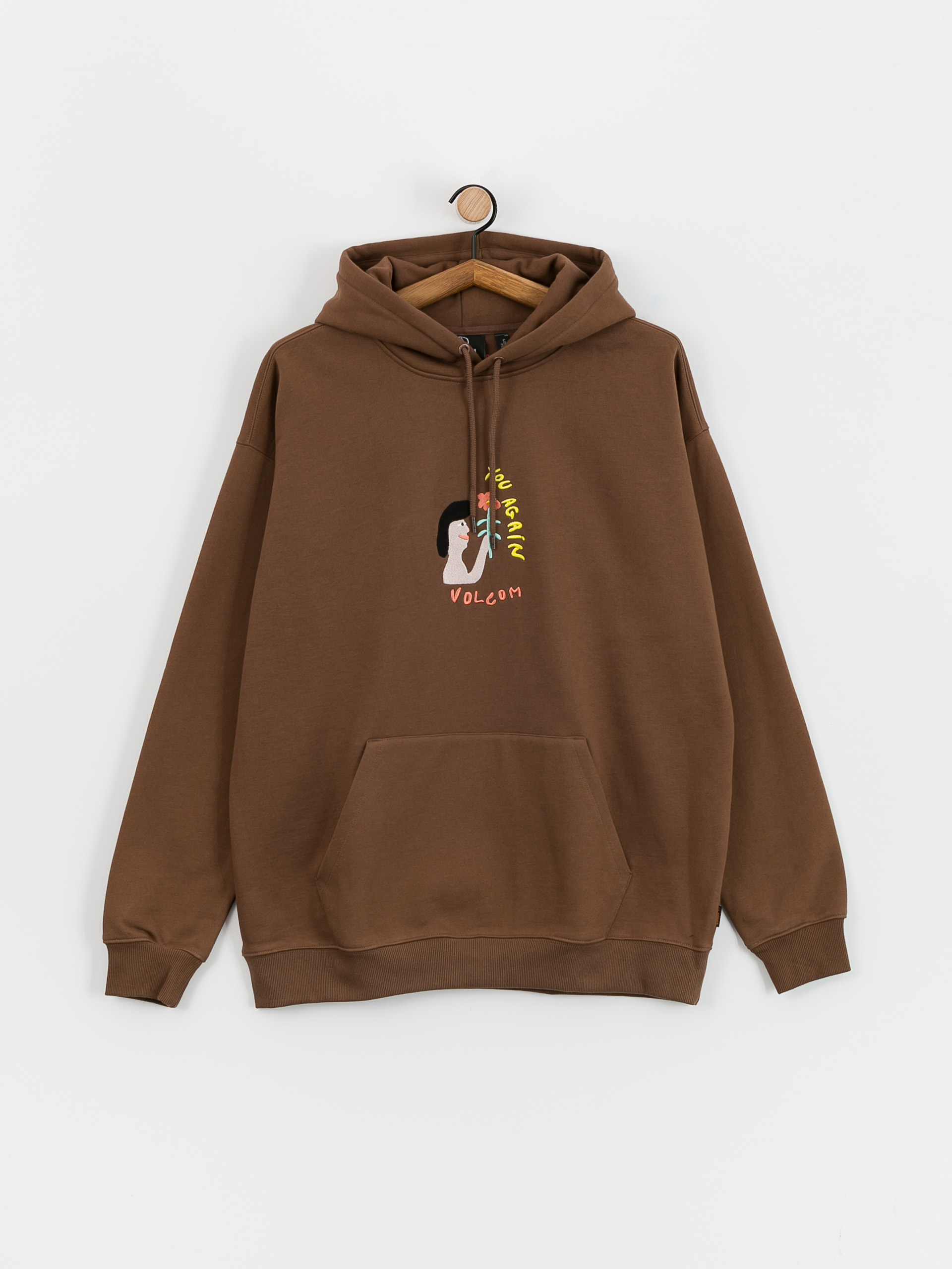 Volcom Fa Arthur Longo 1 HD Kapucnis pulóver (dark earth)