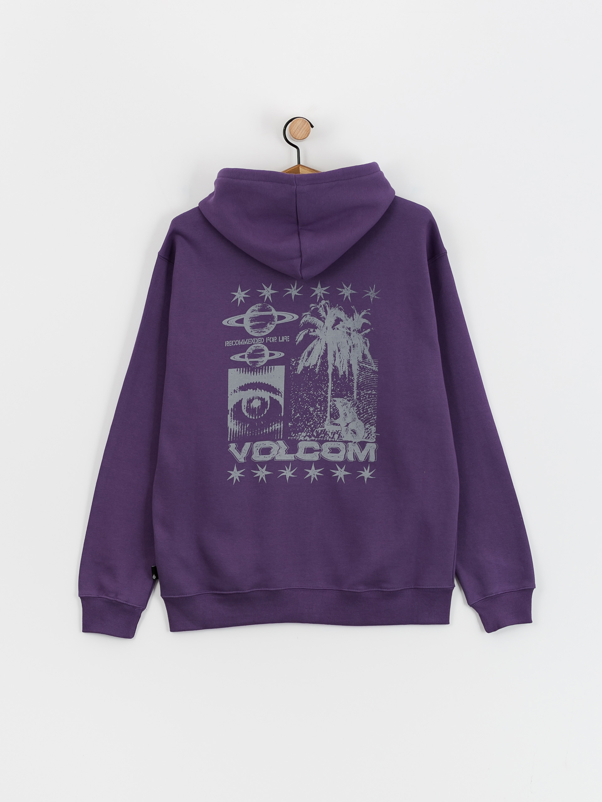 Volcom Watanite ZHD Kapucnis pulóver (deep purple)