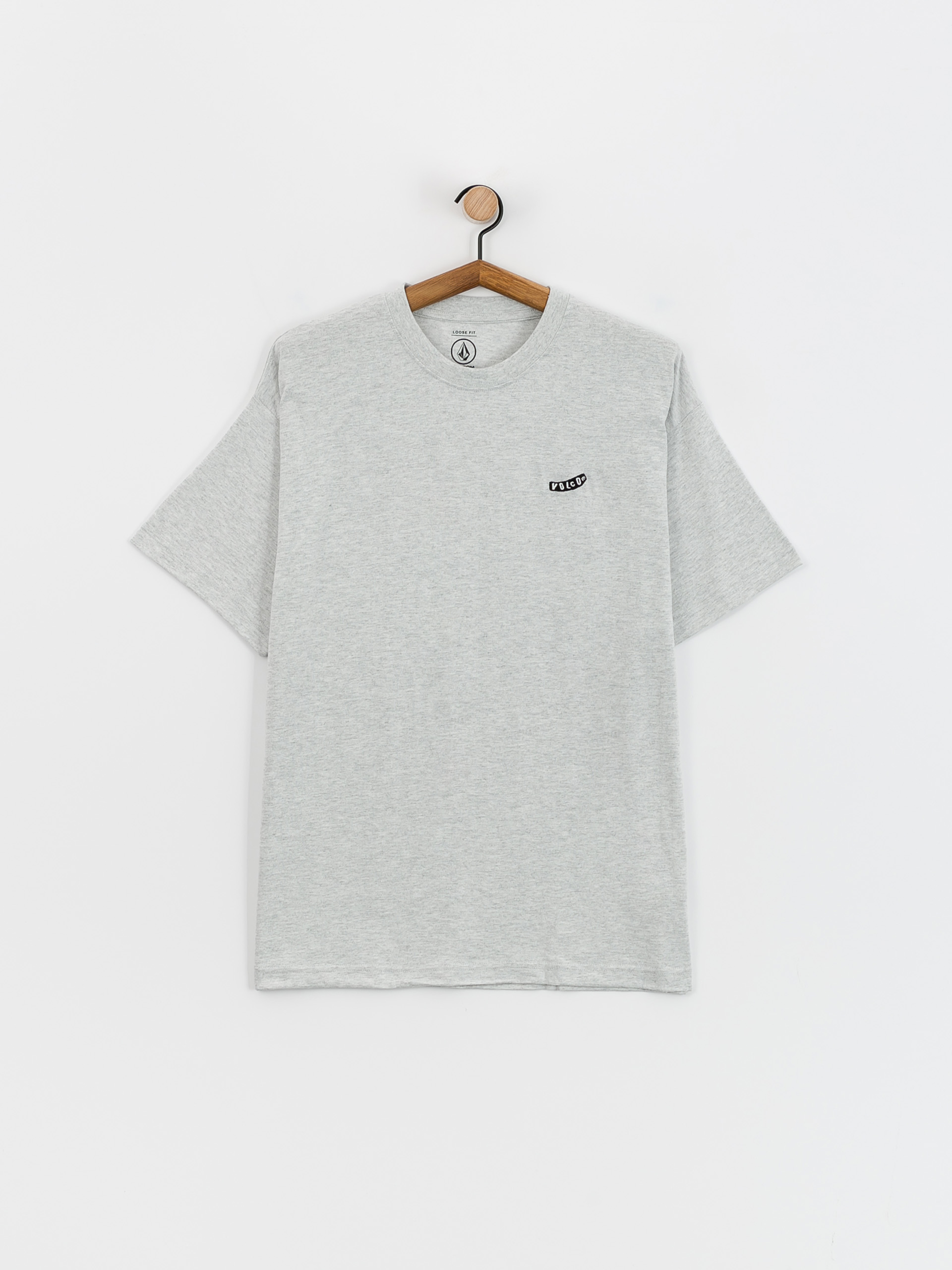 Volcom Pistol Stone Lse Póló (bone heather)