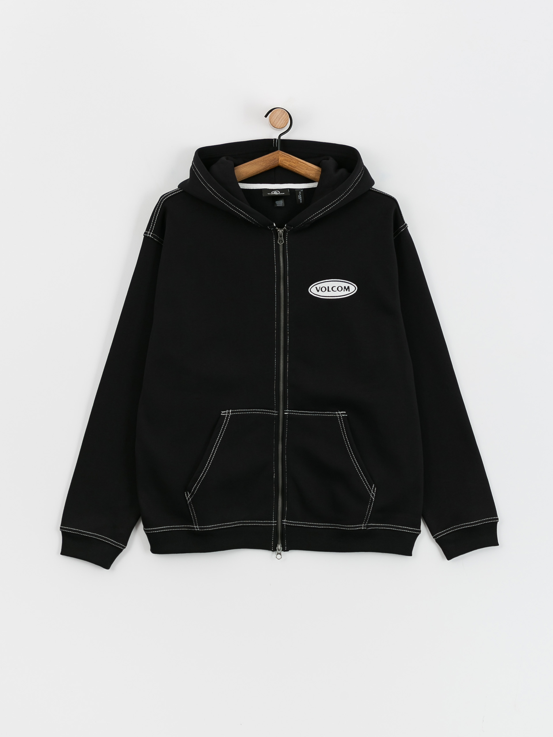 Volcom Workard ZHD Kapucnis pulóver (black)