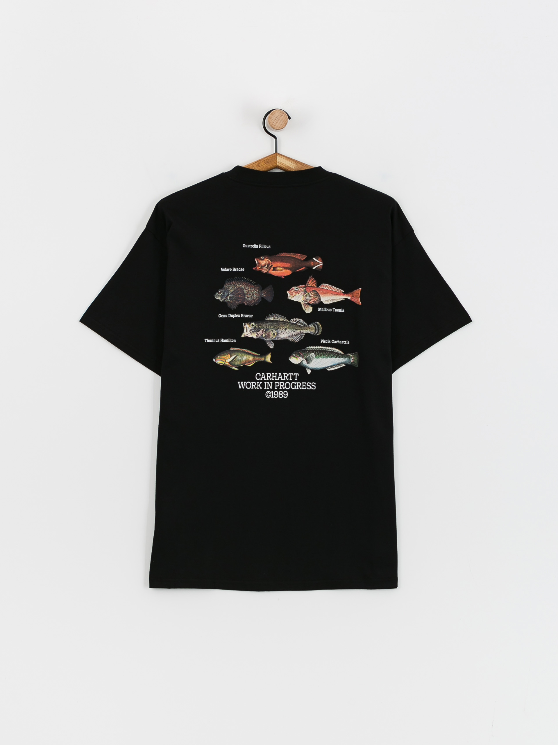 Carhartt WIP Fish Póló (black)