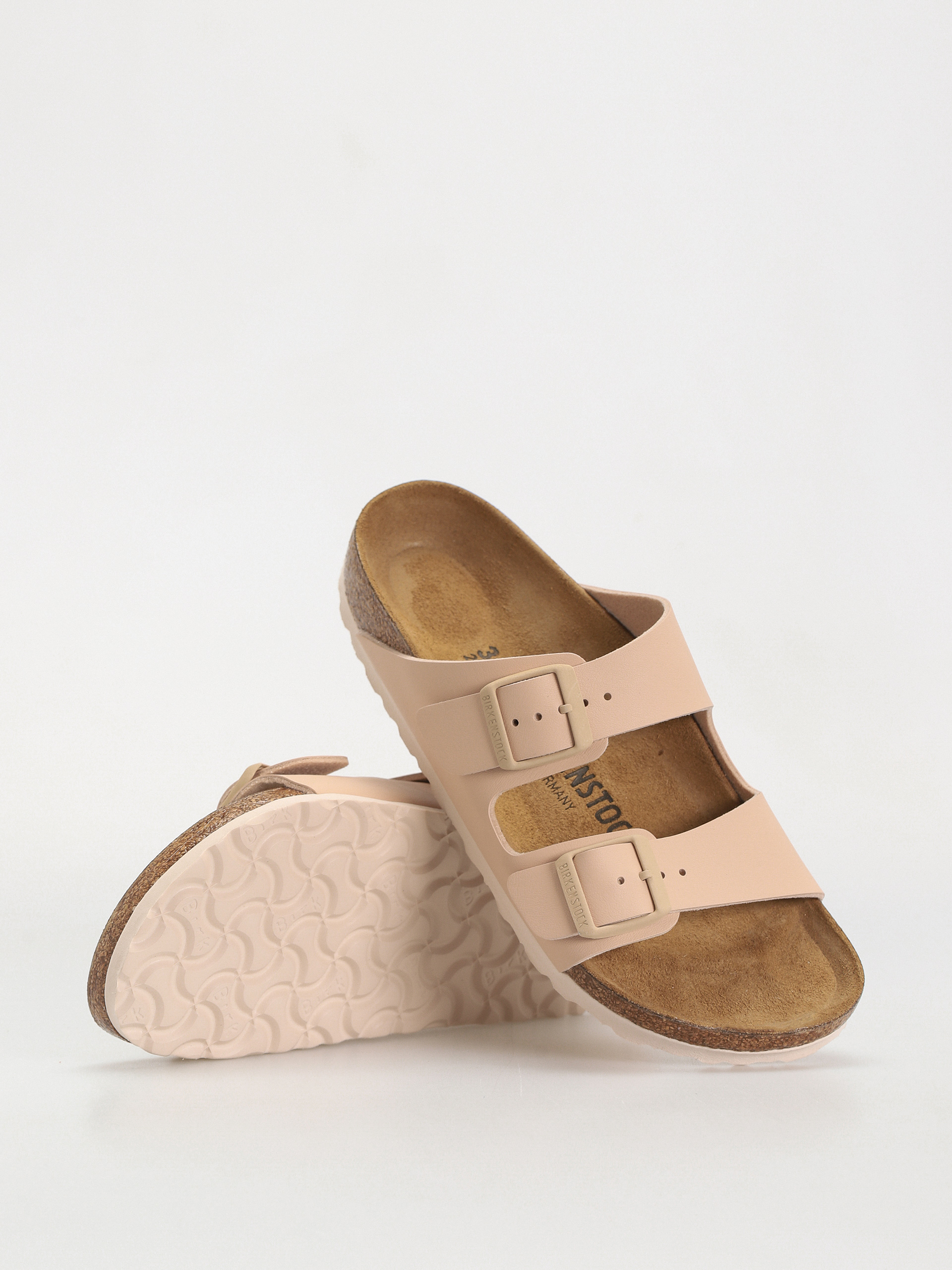 Birkenstock Arizona Birko Flor Narrow Wmn Flip-flop papucsok (nude)