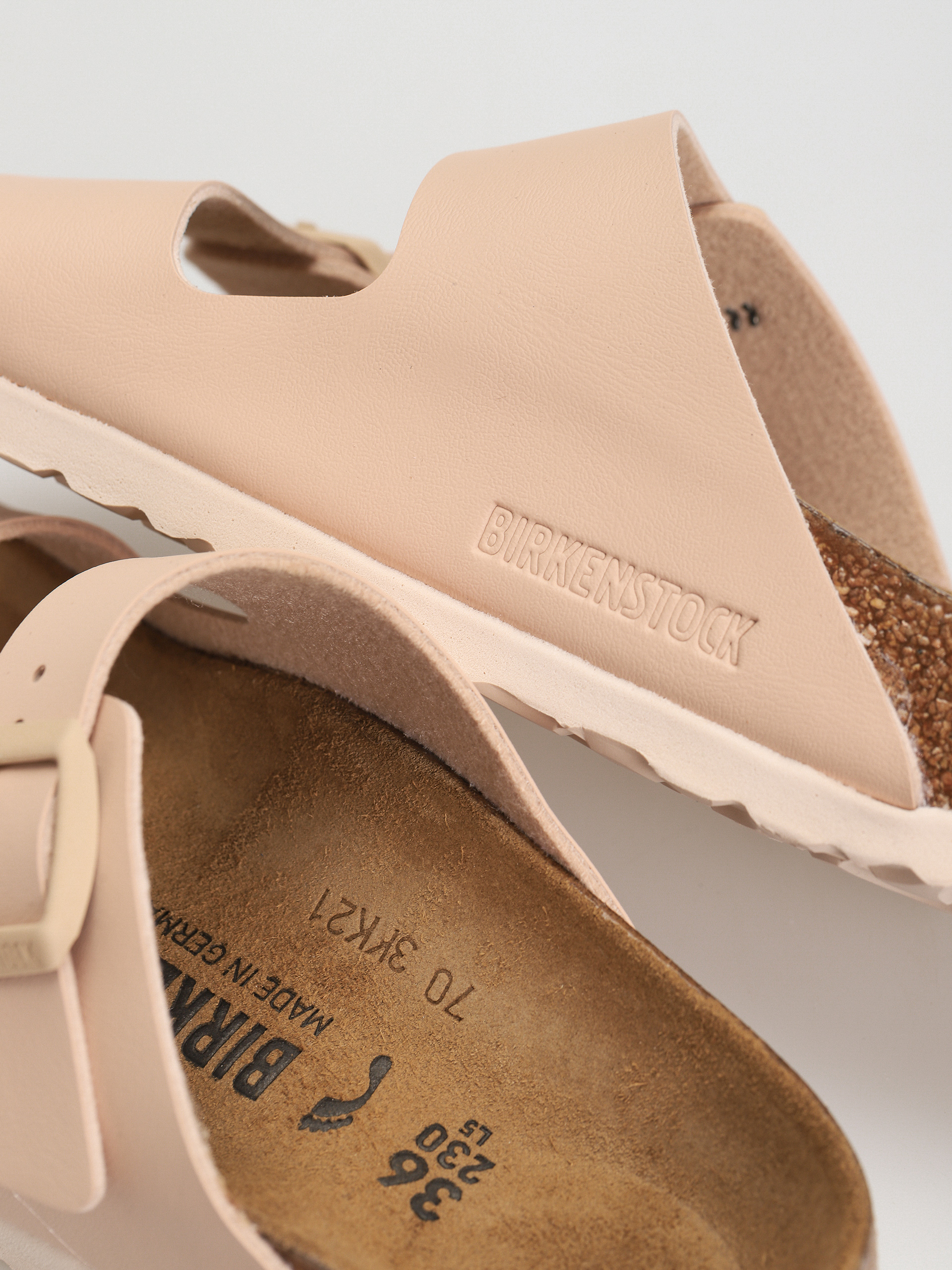 Birkenstock Arizona Birko Flor Narrow Wmn Flip-flop papucsok (nude)