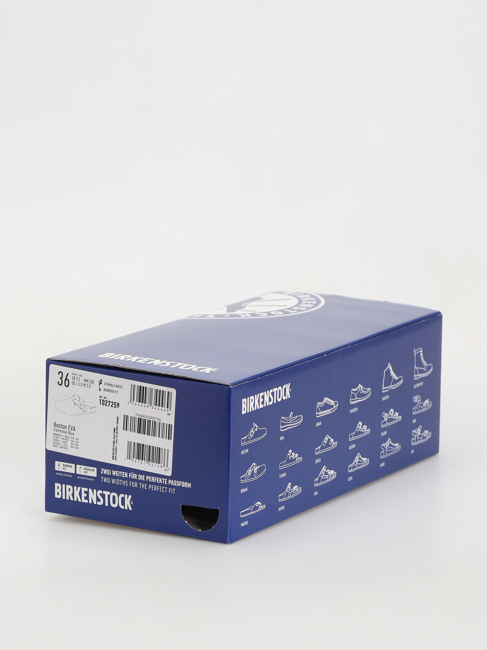 Birkenstock Boston EVA Narrow Wmn Flip-flop papucsok (elemental blue)