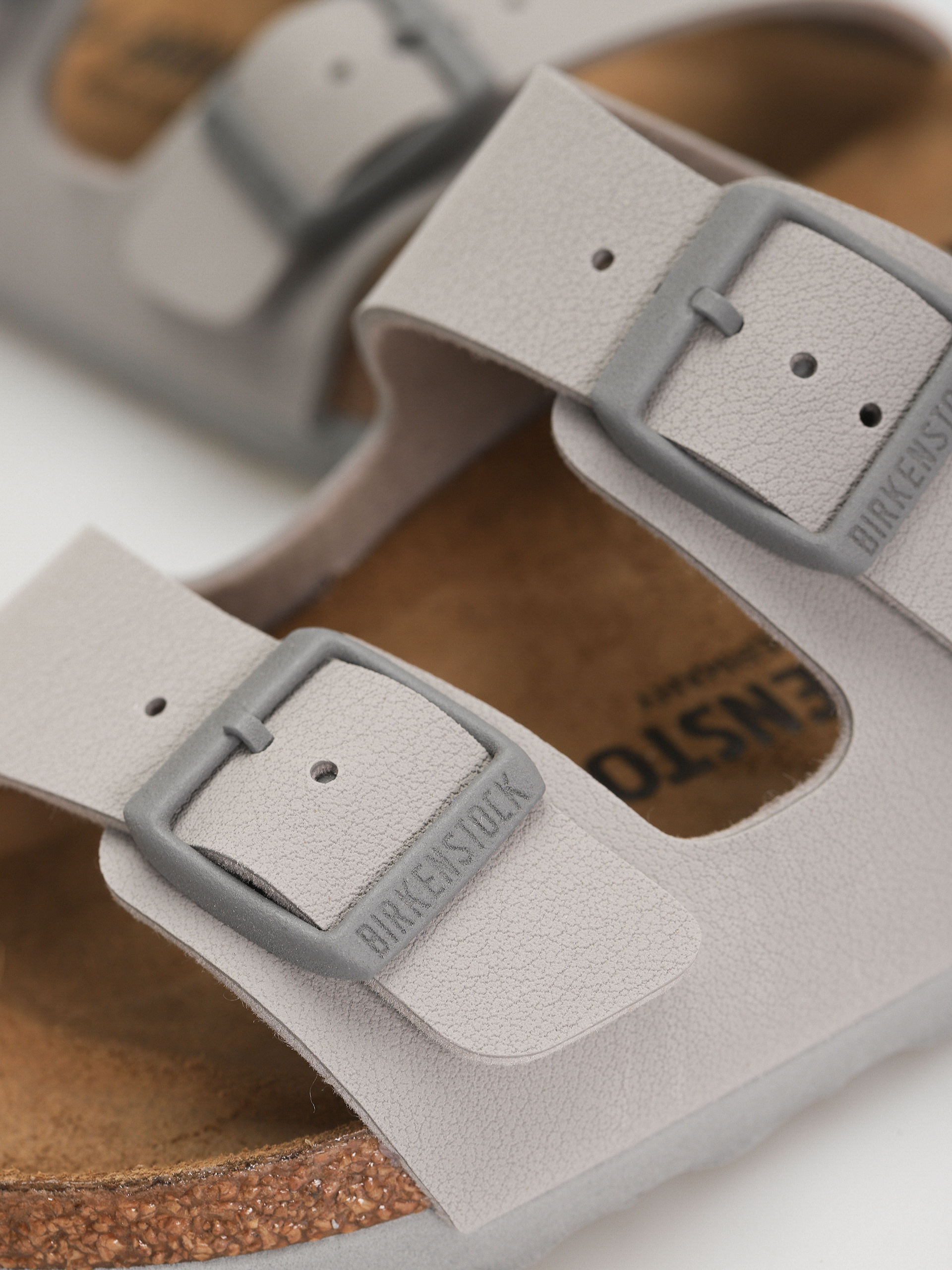 Birkenstock Arizona Birko Flor Narrow Wmn Flip-flop papucsok (stone coin)