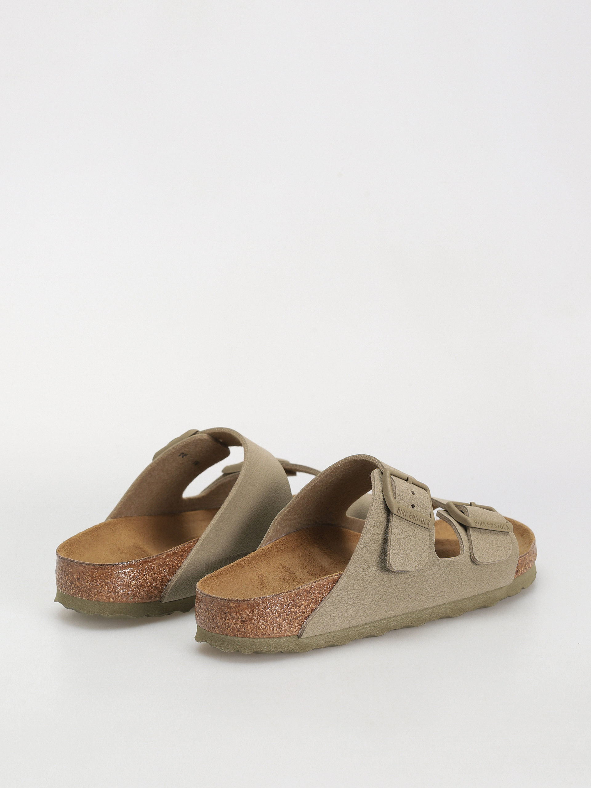 Birkenstock Arizona Birko Flor Narrow Wmn Flip-flop papucsok (faded khaki)