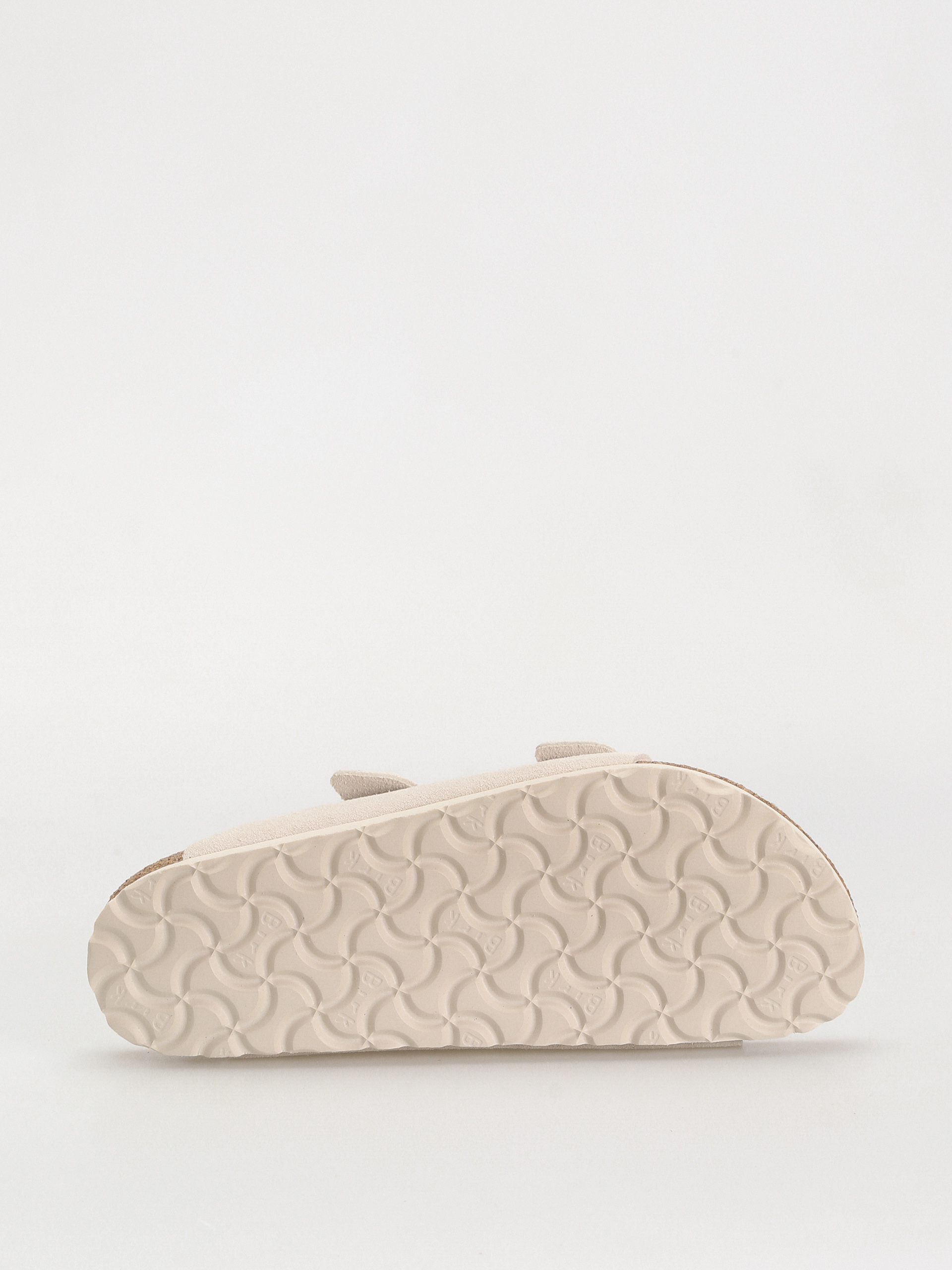 Birkenstock Arizona Suede Leather Narrow Wmn Flip-flop papucsok (antique white)