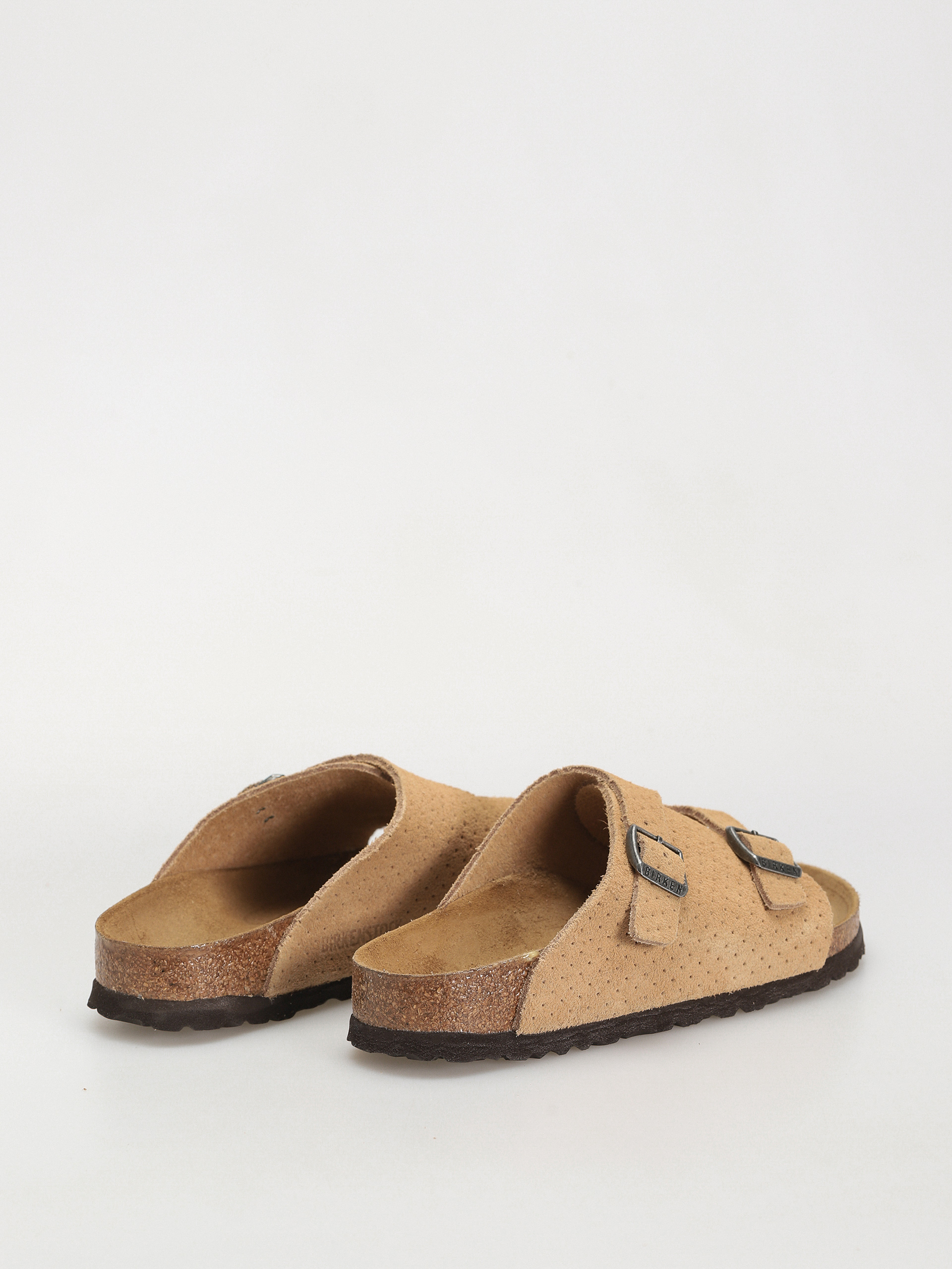 Birkenstock Zurich Suede Embossed Narrow Wmn Flip-flop papucsok (emboss dots new beige)