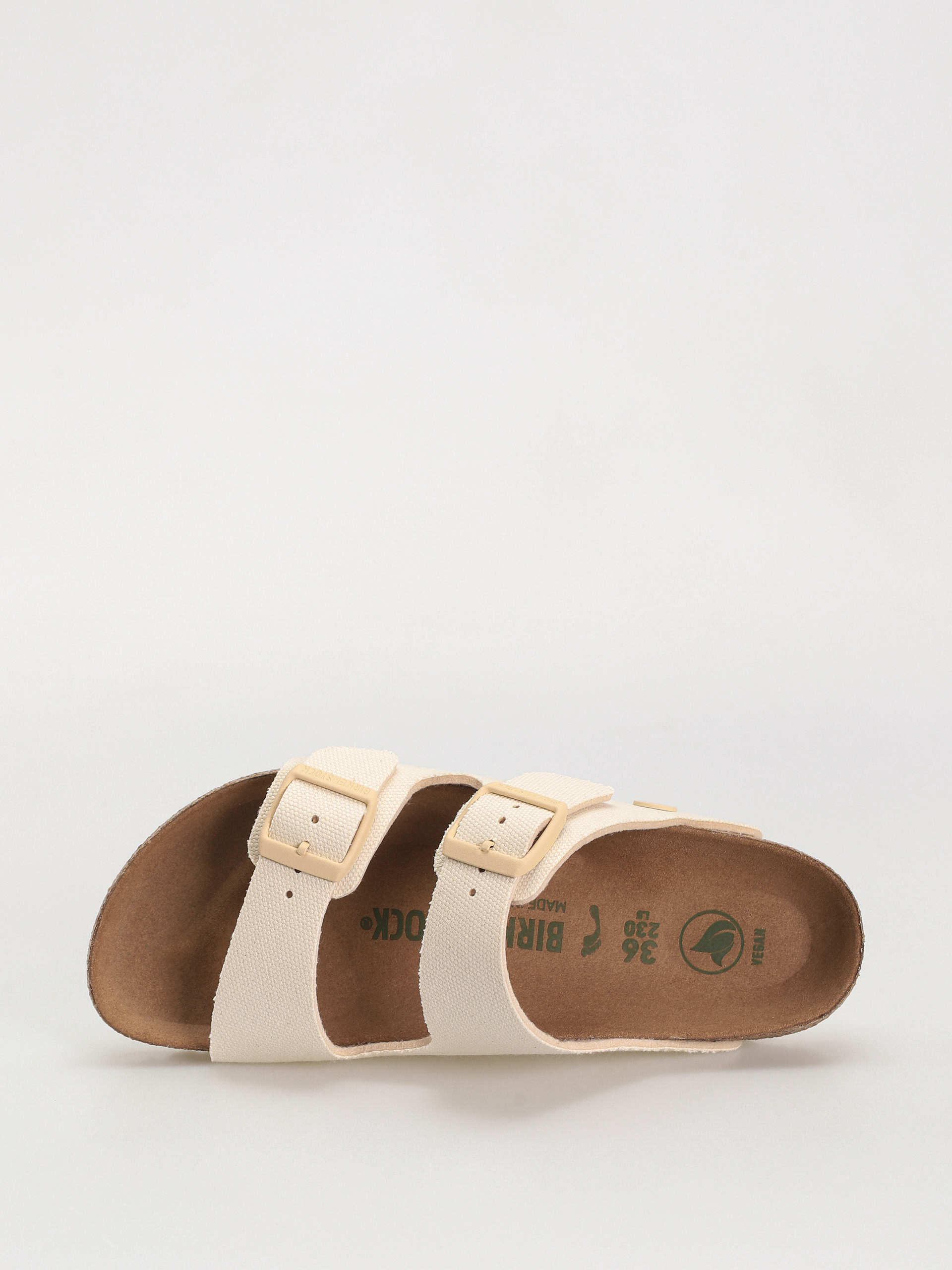 Birkenstock Arizona Vegan Narrow Flip-flop papucsok Wmn (eggshell)