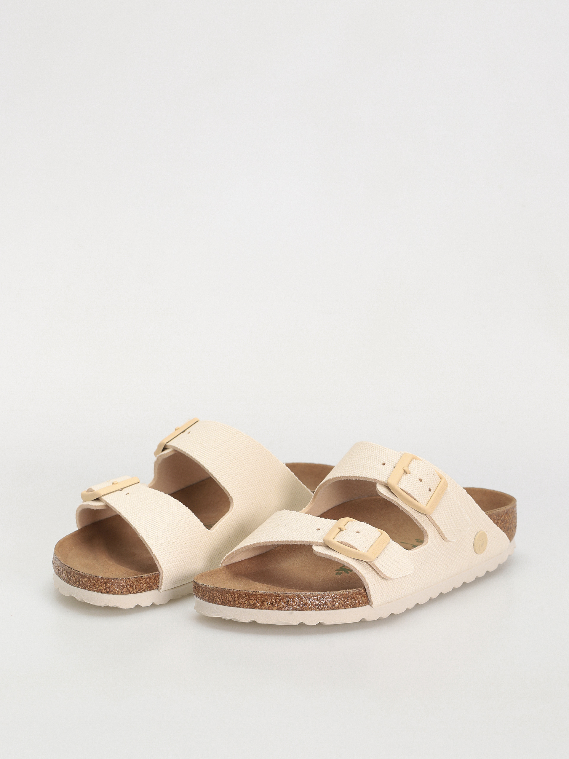 Birkenstock Arizona Vegan Narrow Flip-flop papucsok Wmn (eggshell)