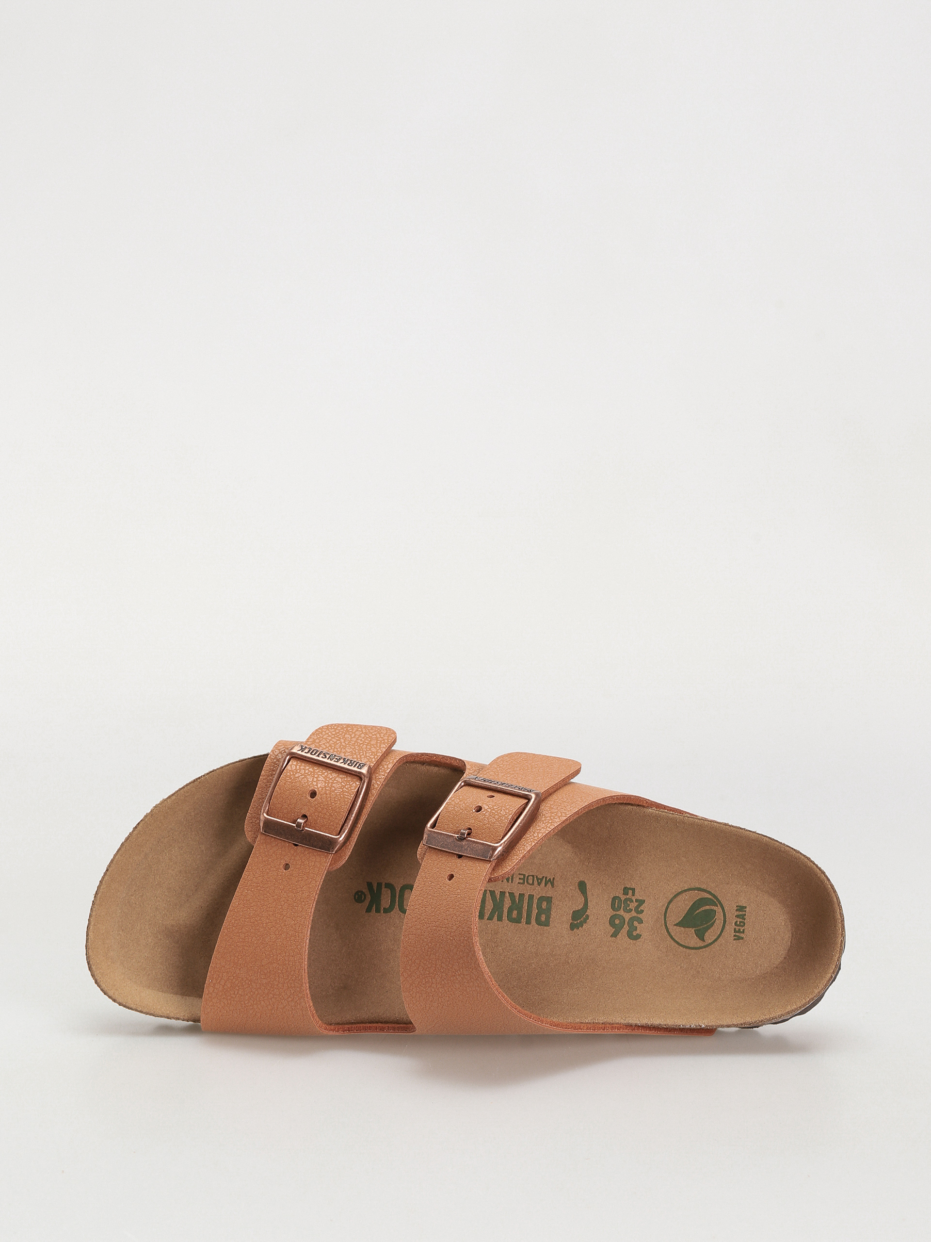 Birkenstock Arizona Birko Flor Nubuck Narrow Wmn Flip-flop papucsok (pecan)
