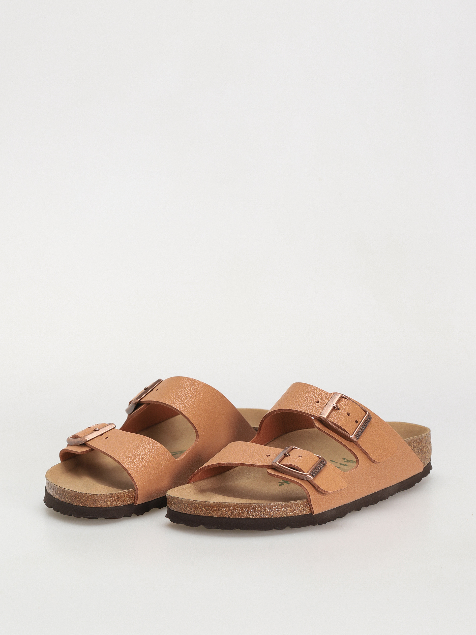 Birkenstock Arizona Birko Flor Nubuck Narrow Wmn Flip-flop papucsok (pecan)