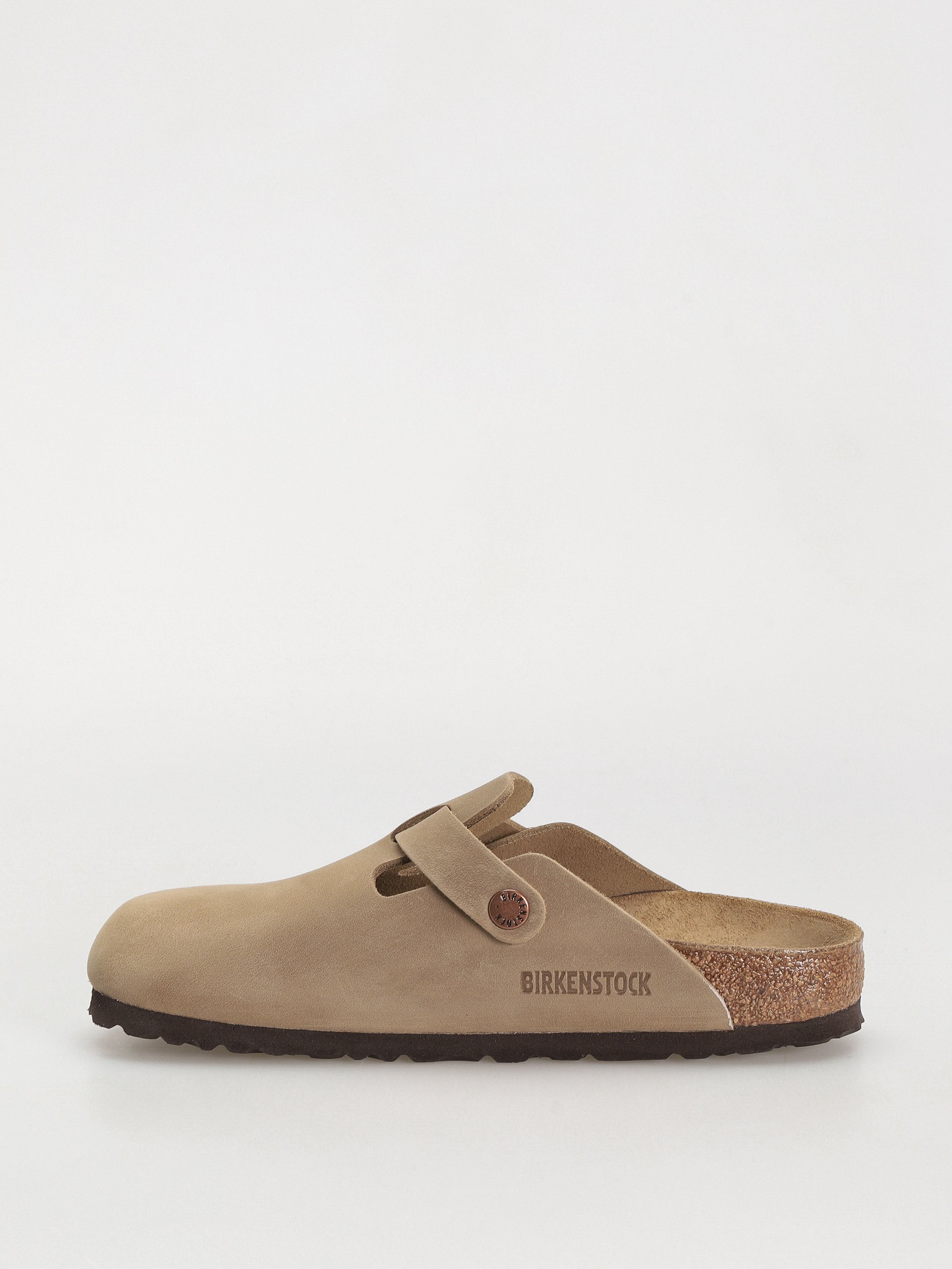 Birkenstock Boston Oiled Leather Narrow Wmn Flip-flop papucsok (tobacco brown)
