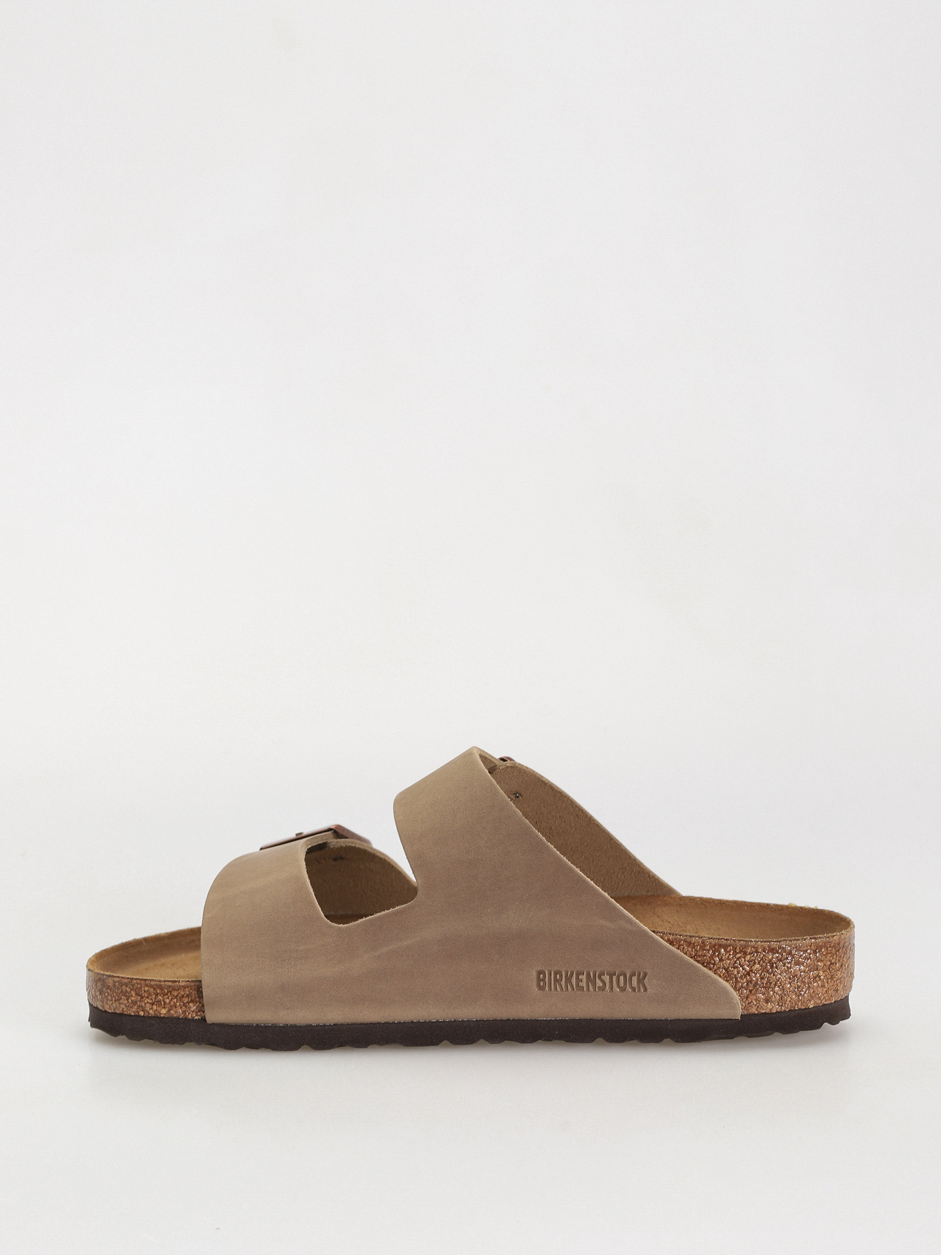 Birkenstock Arizona Oiled Leather Regular Flip-flop papucsok (tobacco brown)