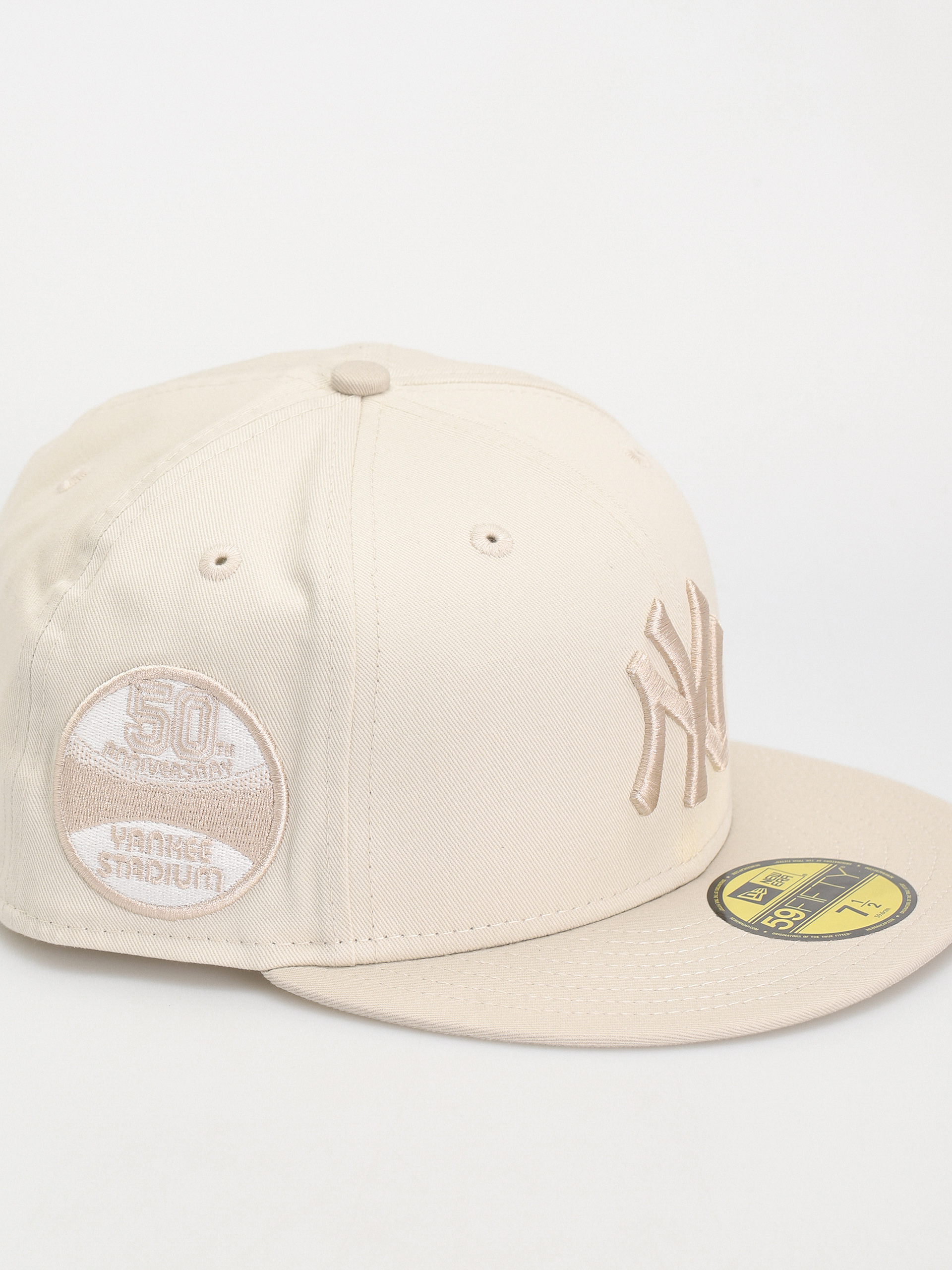 New Era White Crown 59Fifty New York Yankees Baseball sapka (ivory/stone)