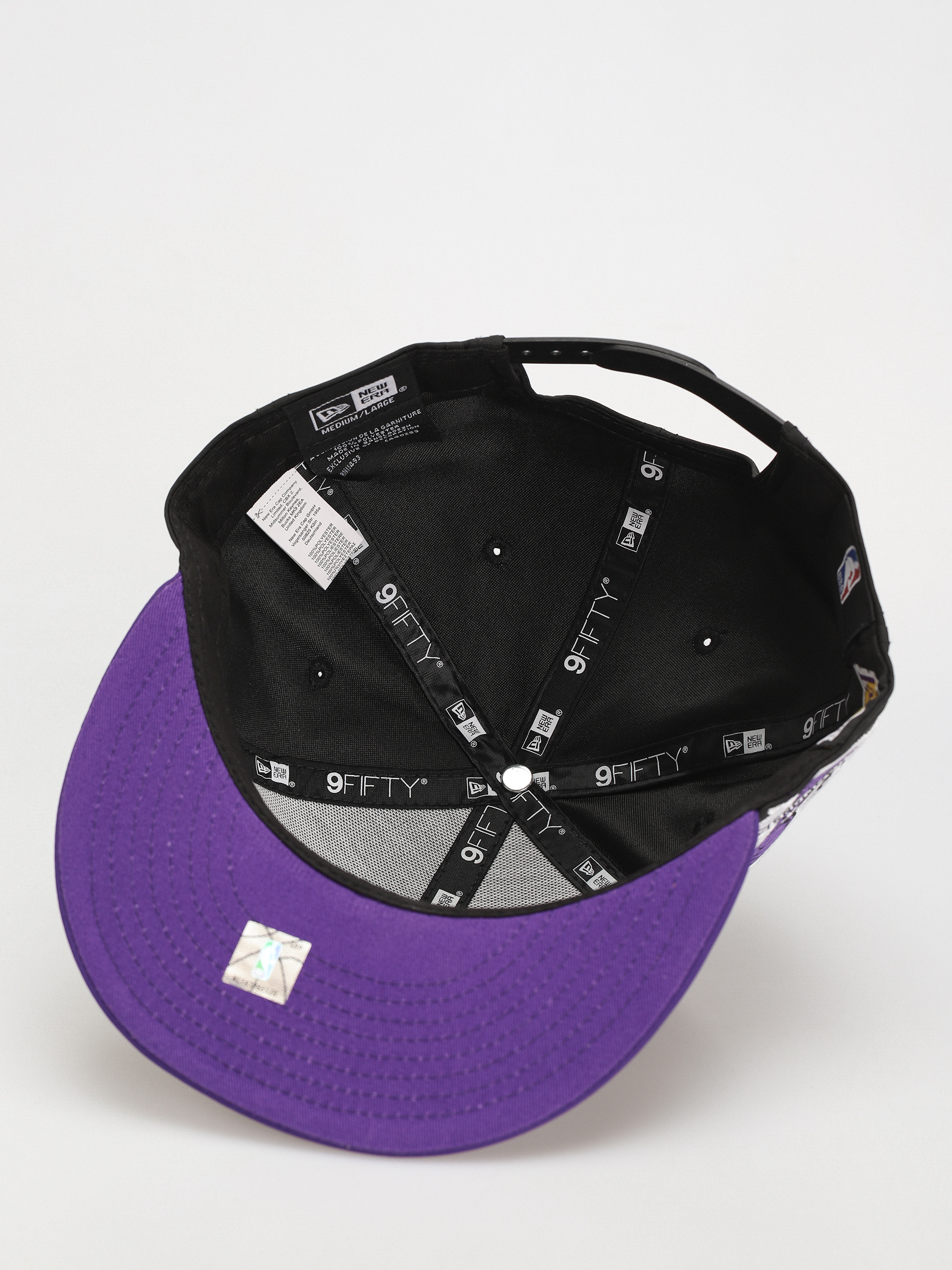 New Era Infill 9Fifty Los Angeles Lakers Baseball sapka (black/purple)