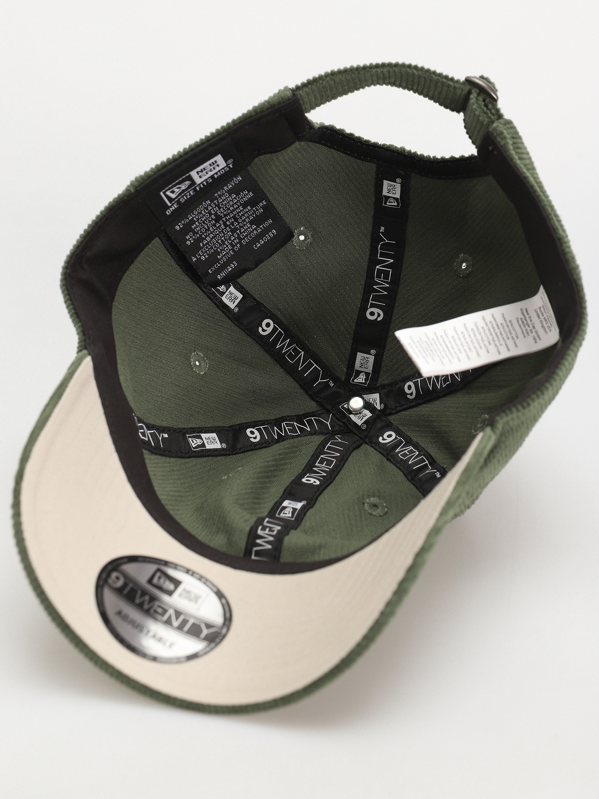New Era Cord 9Twenty Baseball sapka (dark green)
