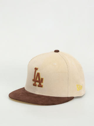 New Era Cord 59Fifty Los Angeles Dodgers Baseball sapka (brown/stone)