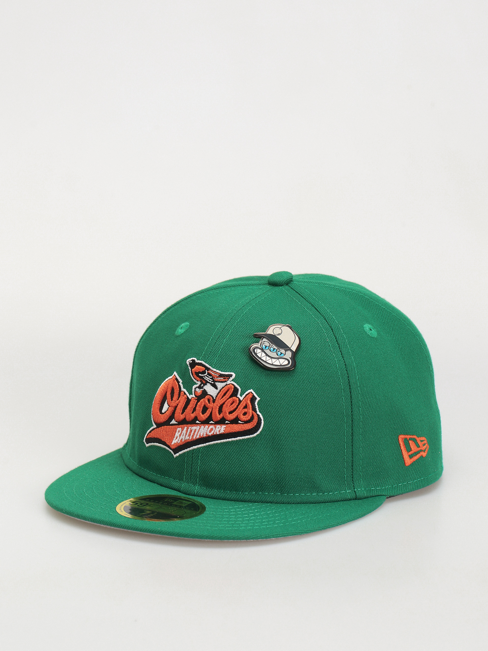 New Era MLB Coop Pin 59Fifty RC Baltimore Orioles Baseball sapka (green)