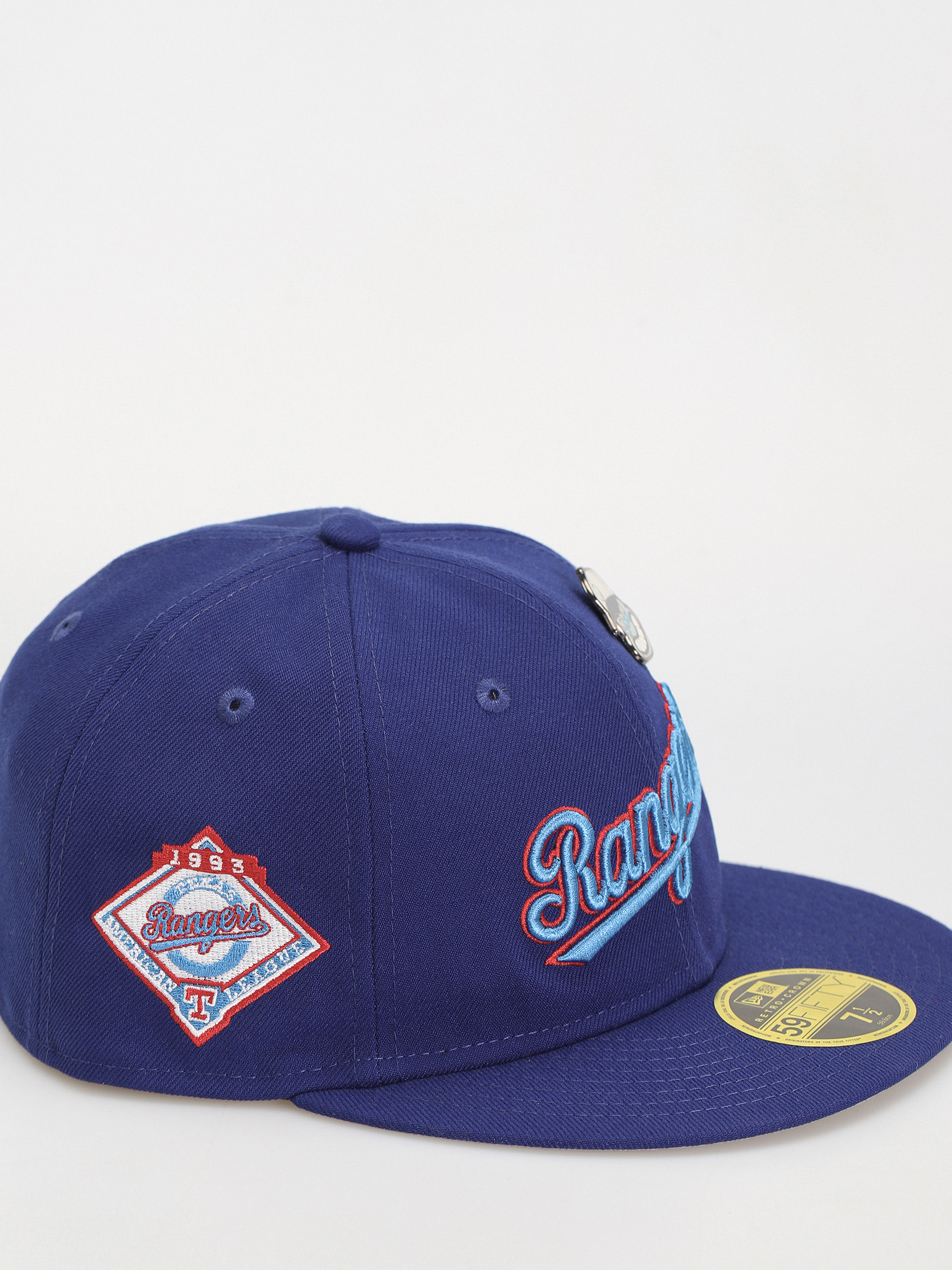 New Era MLB Coop Pin 59Fifty RC Texas Rangers Baseball sapka (blue)