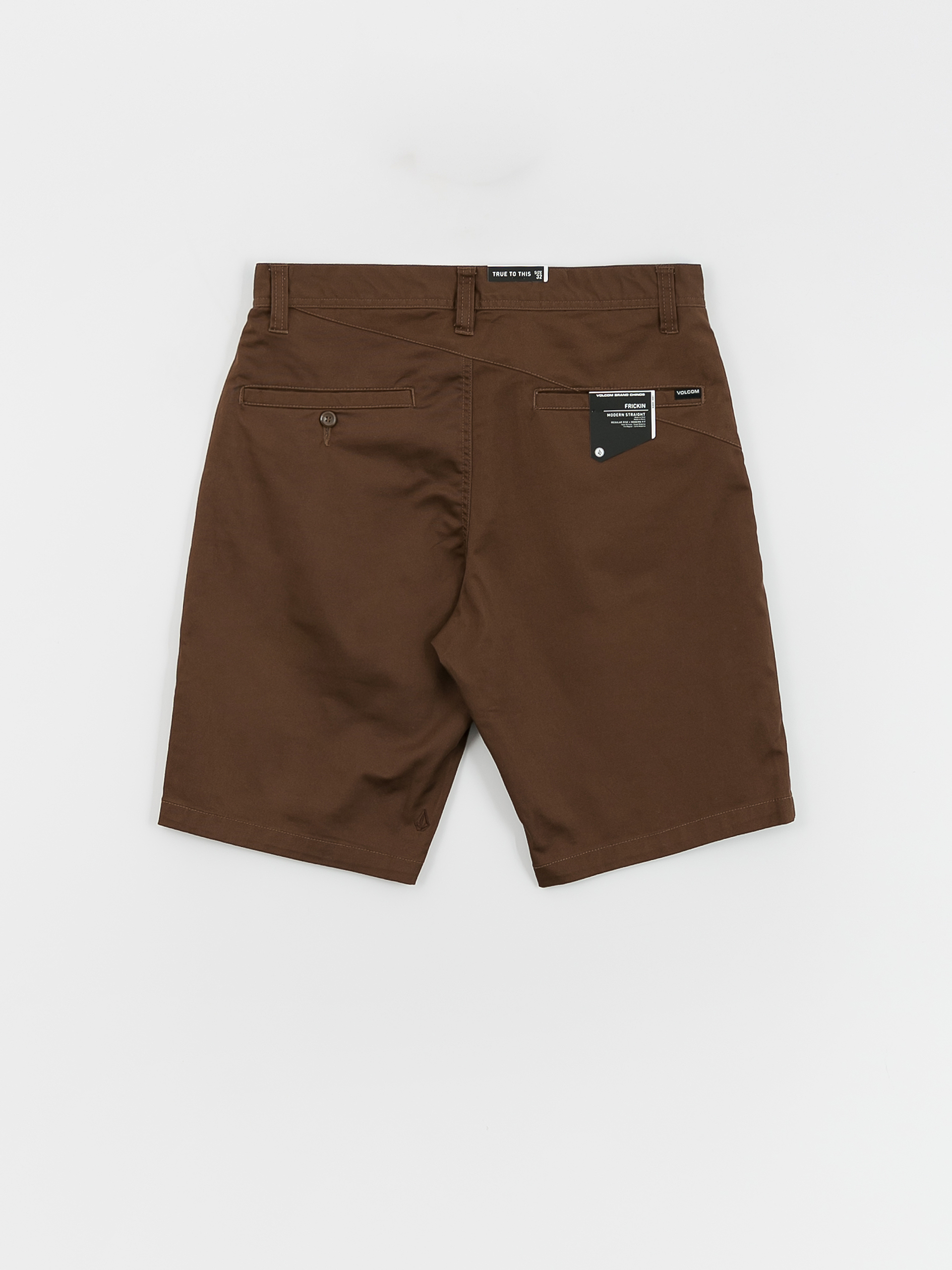 Volcom Frckn Mdn Strch 21 Rövidnadrág (dark earth)