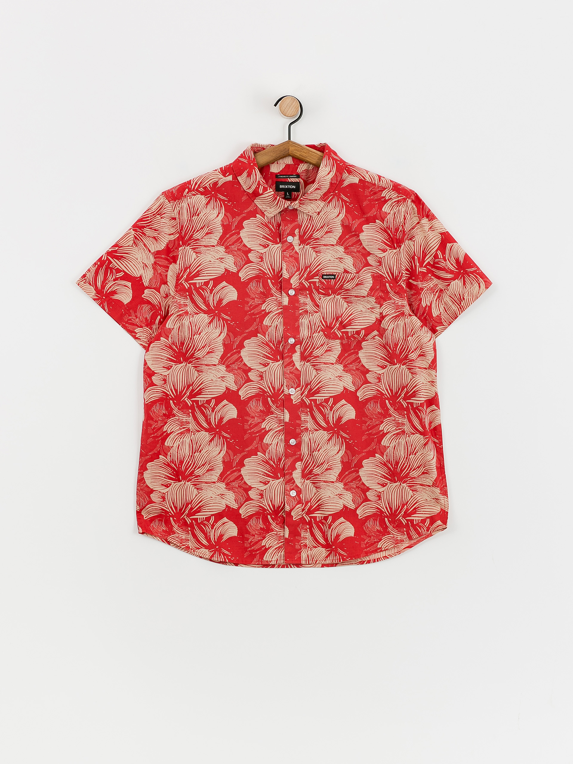 Brixton Charter Print Ing (casa red/oatmilk floral)