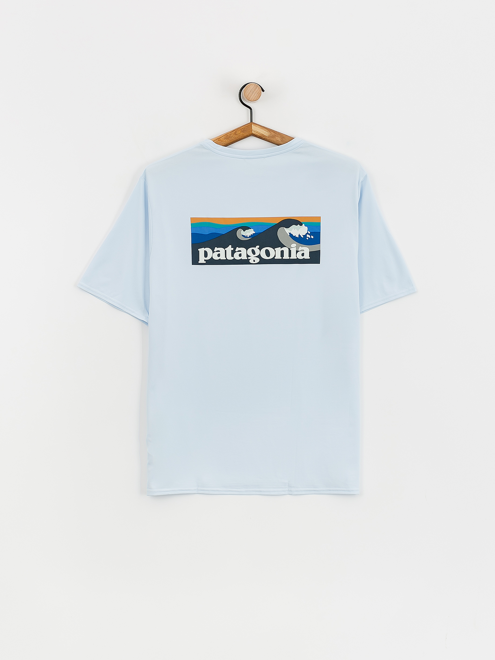 Patagonia Cap Cool Daily Graphic Póló (boardshort logo chilled blue)