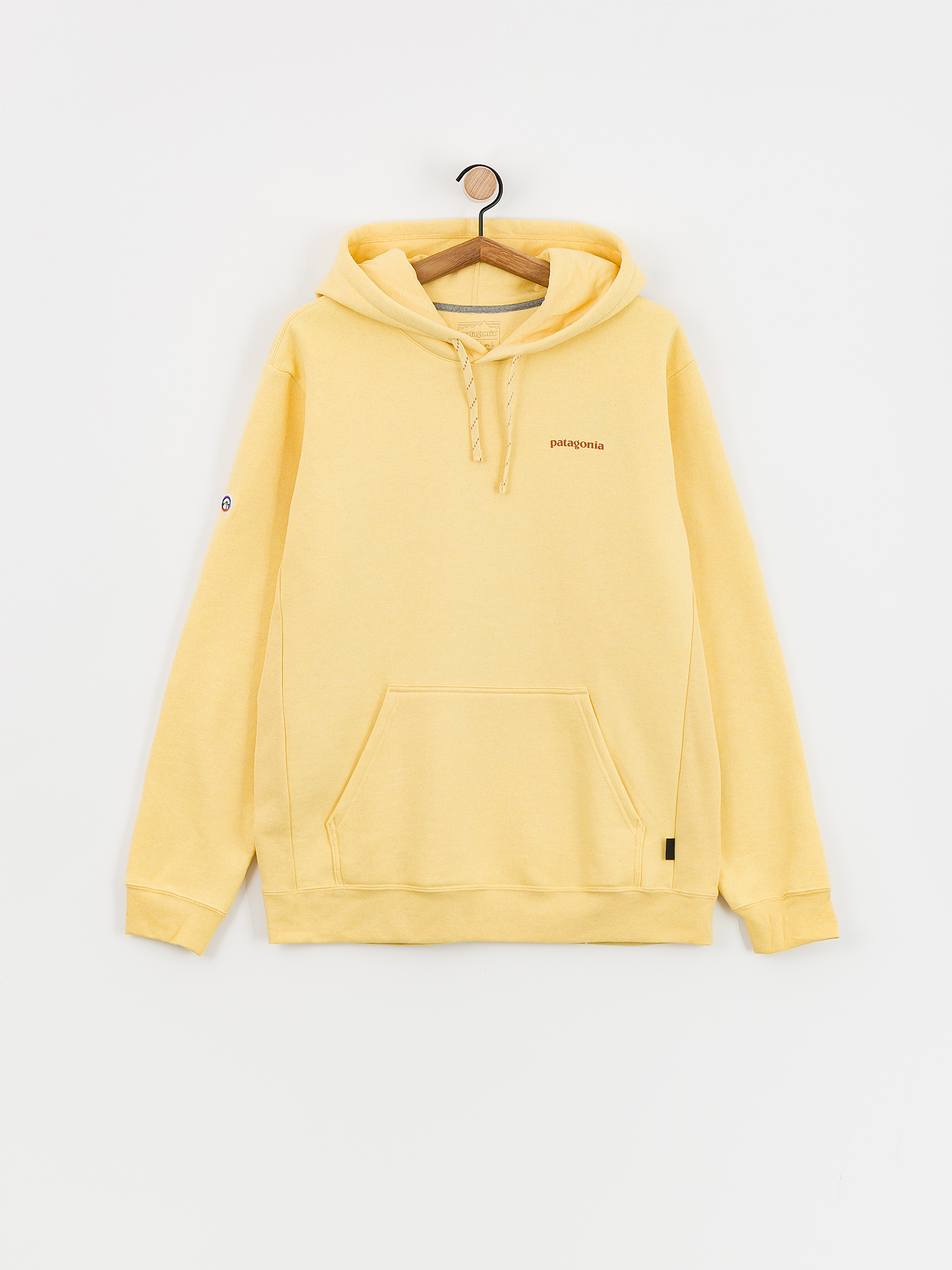 Patagonia Fitz Roy Icon Uprisal HD Kapucnis pulóver (milled yellow)