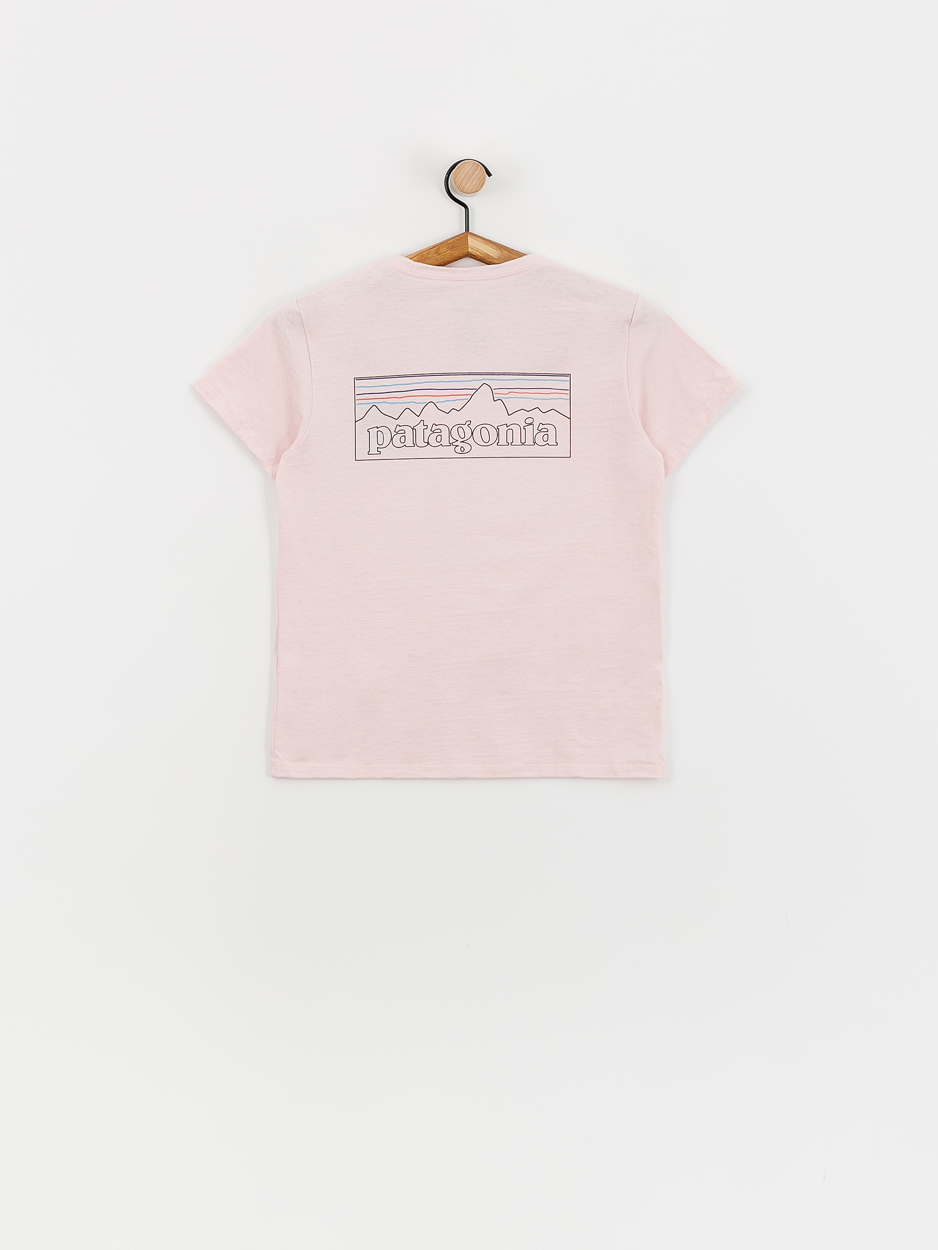 Patagonia P-6 Logo Responsibili Wmn Póló (p-6 outline whisker pink)