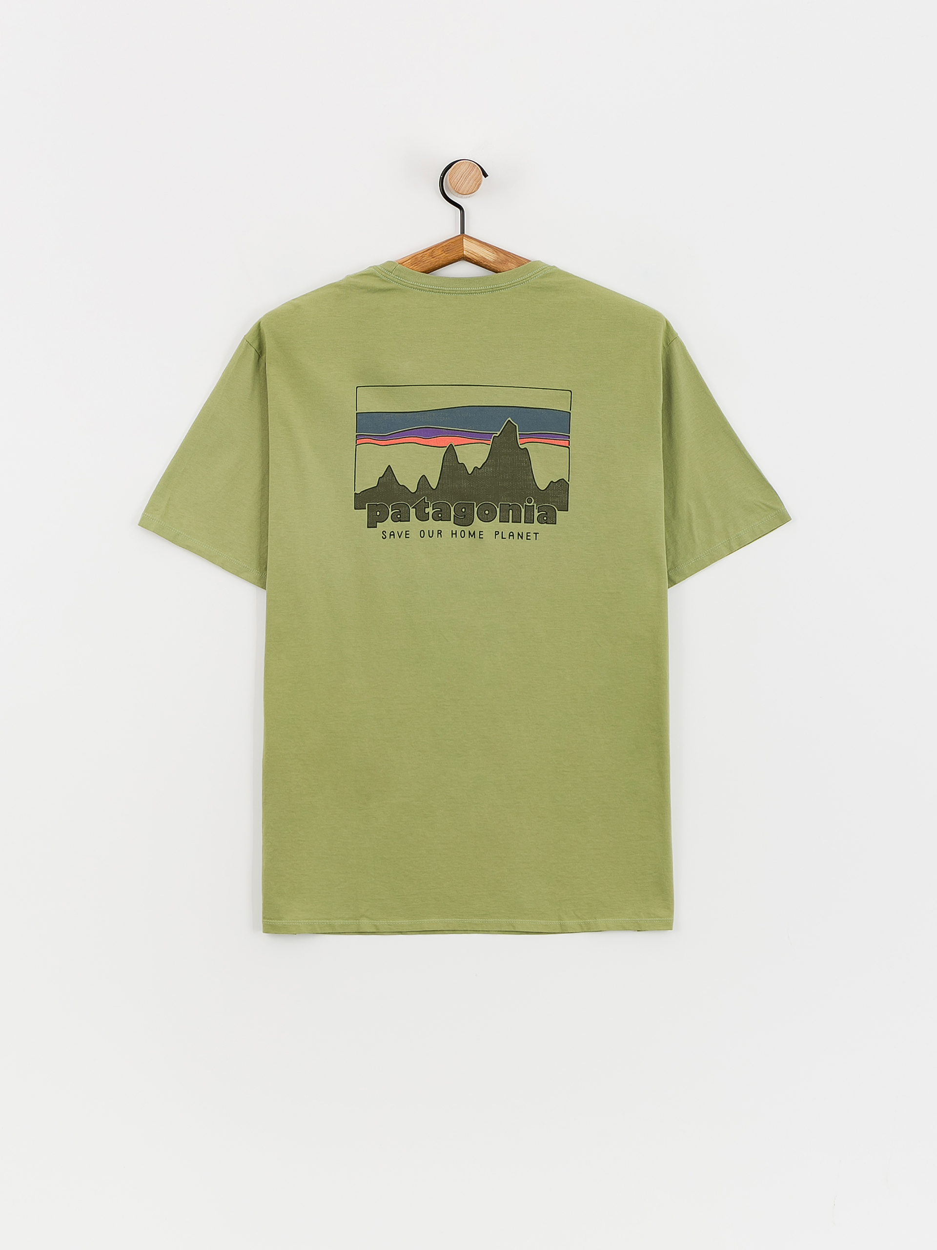 Patagonia 73 Skyline Organic Póló (buckhorn green)