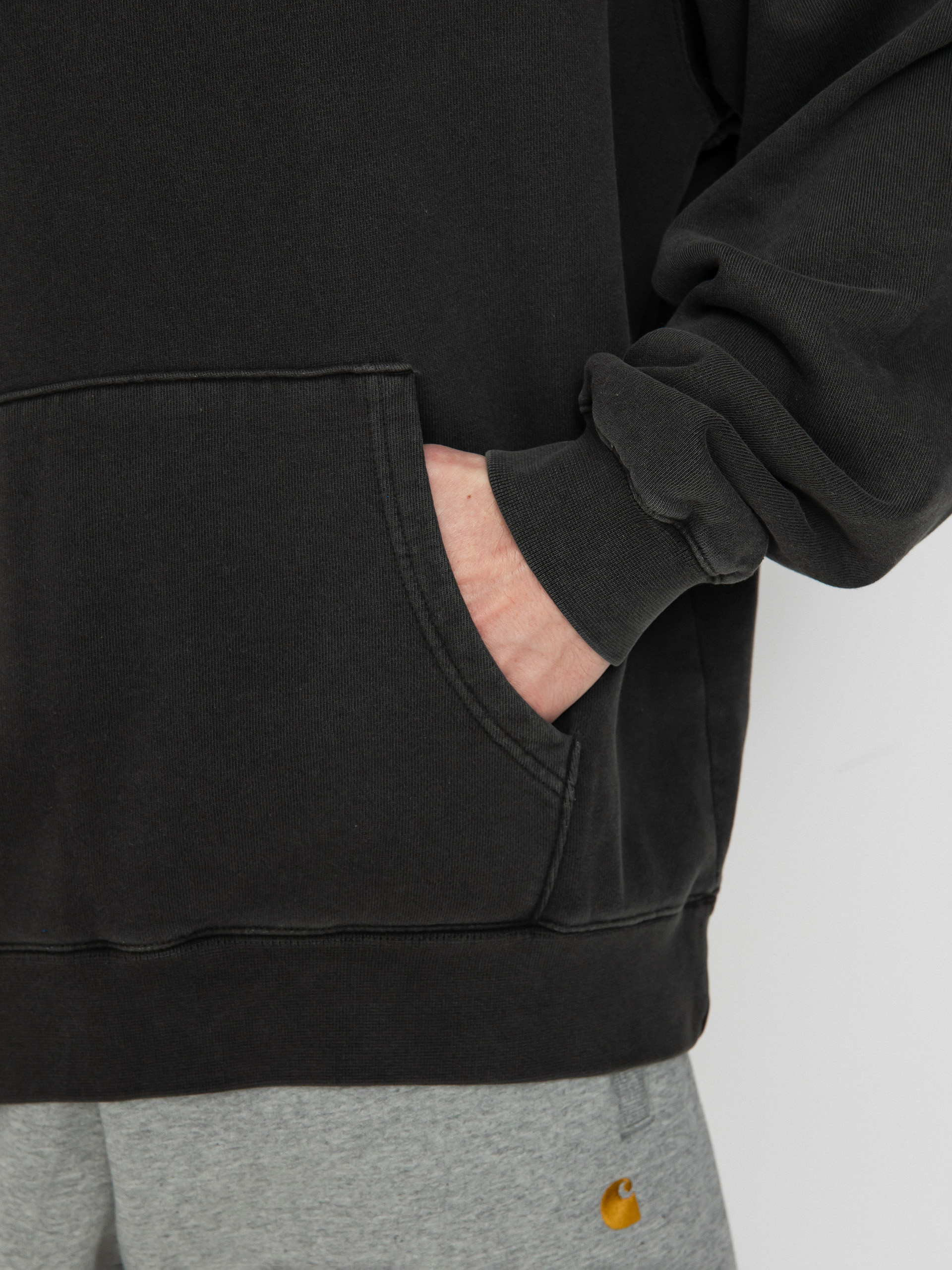 OBEY Pigment Obey Eyes Icon Extra HD Kapucnis pulóver (pigment pirate black)