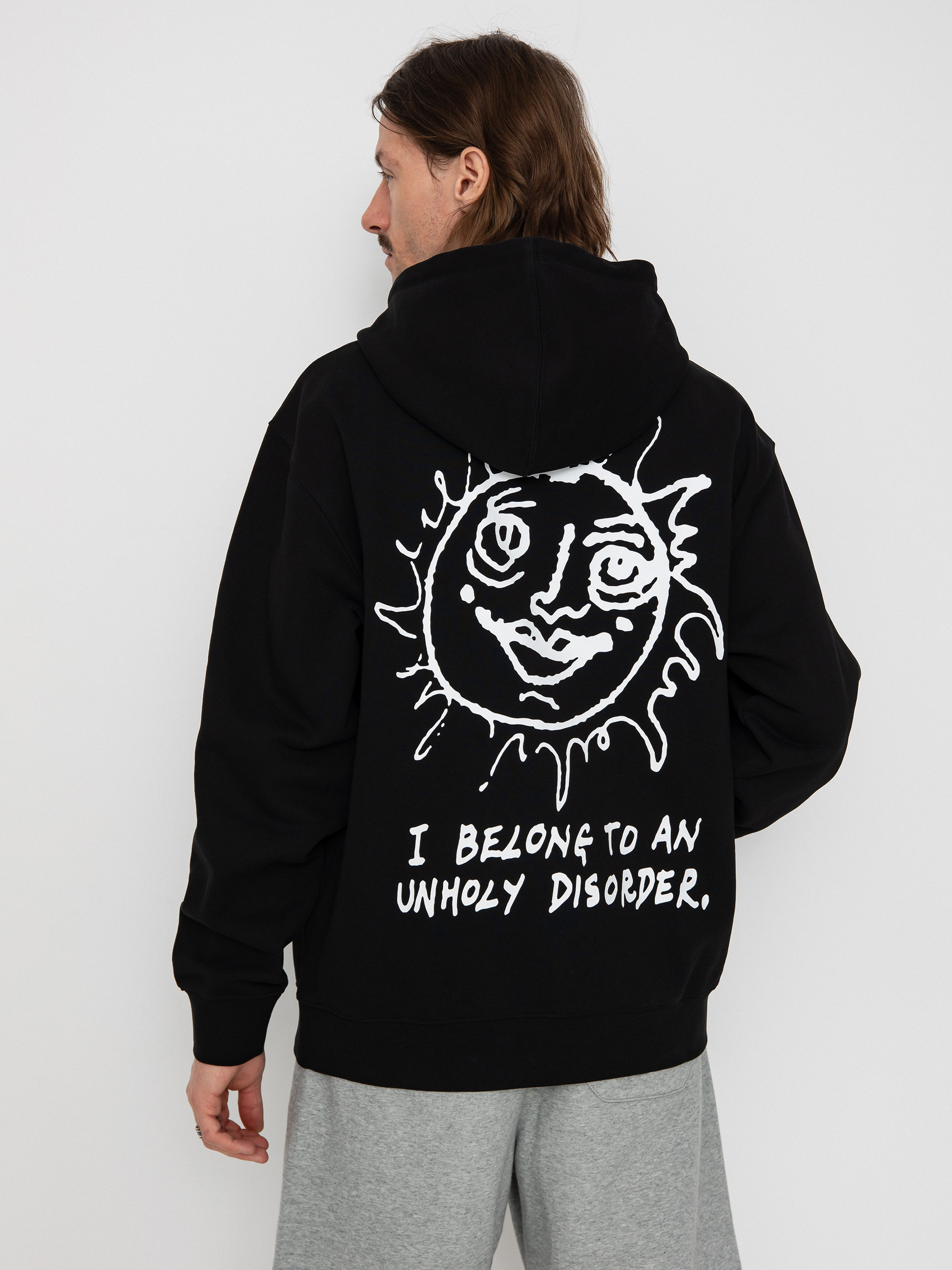 OBEY Obey Disorder HD Kapucnis pulóver (black)