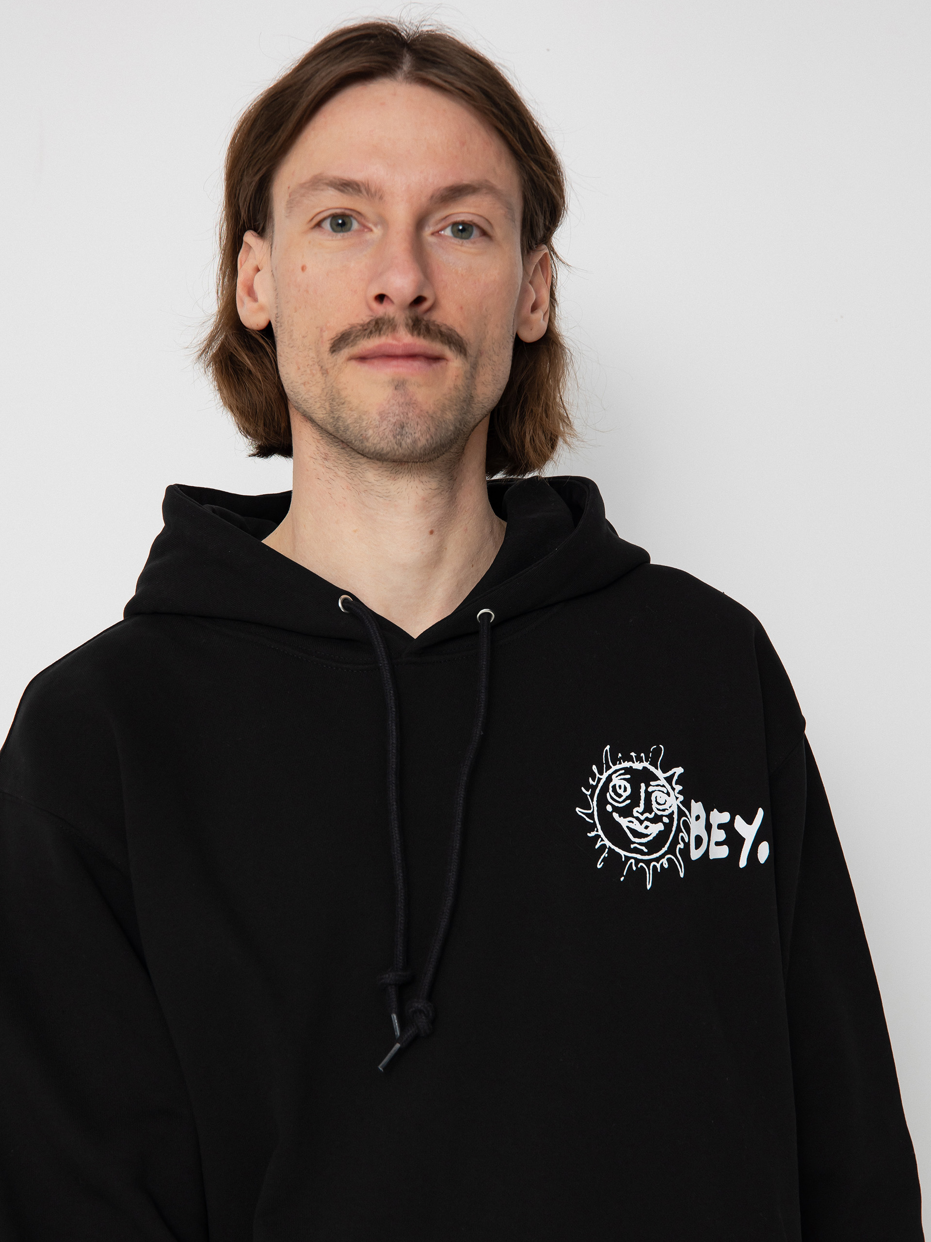 OBEY Obey Disorder HD Kapucnis pulóver (black)