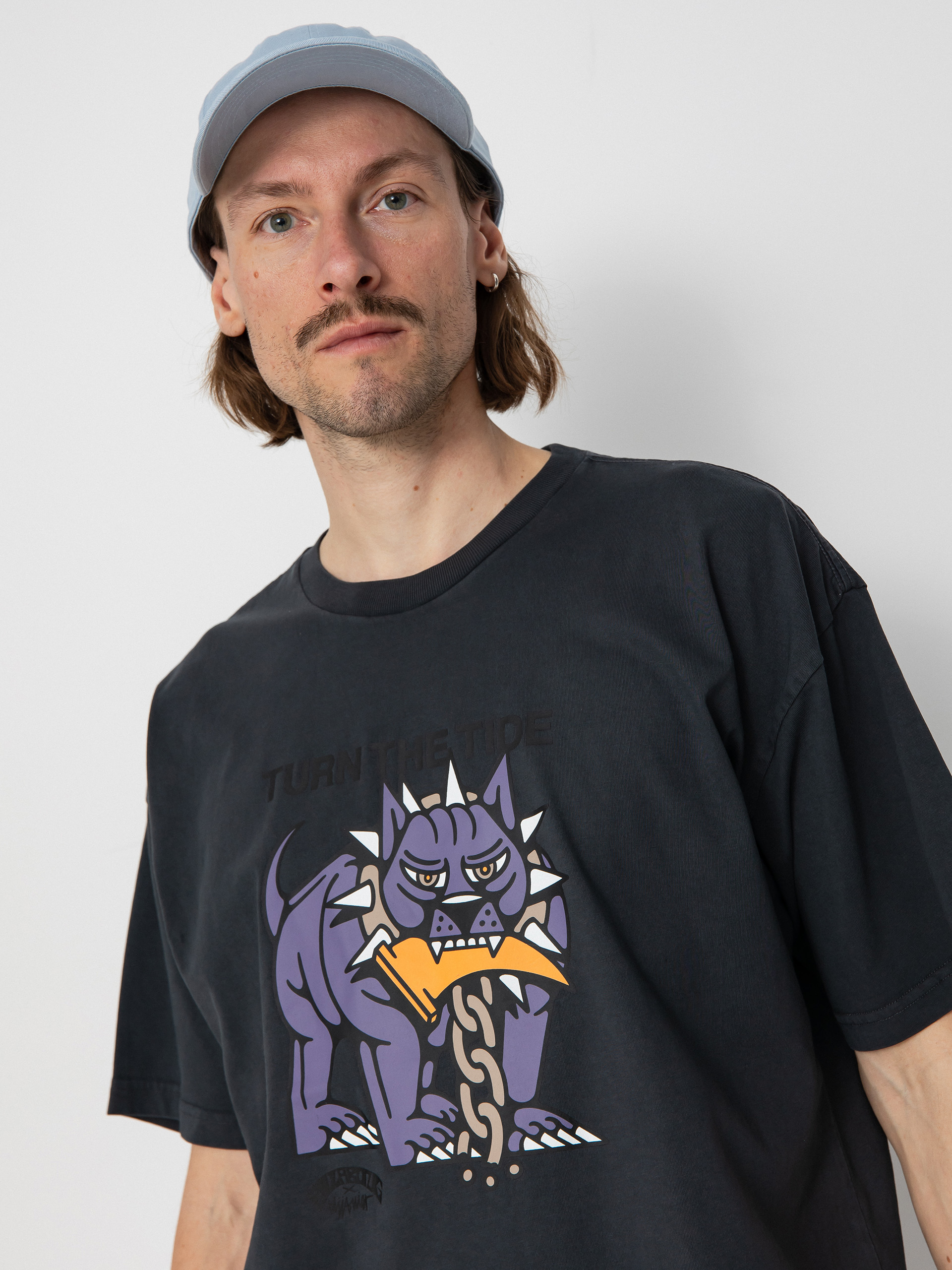 Billabong Dog Days Og Póló (washed black)