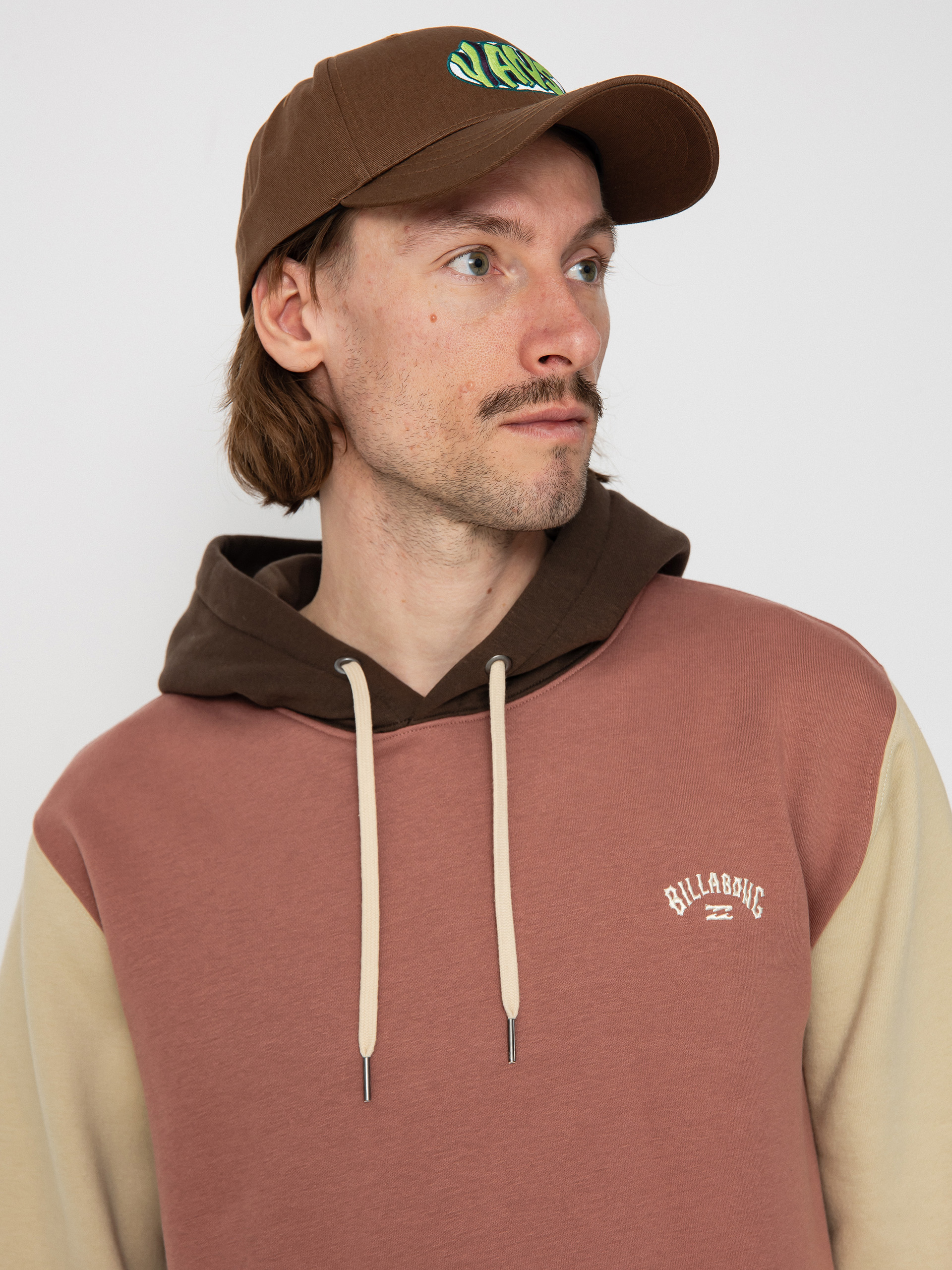 Billabong Arch Block Pulóver (rosewood)