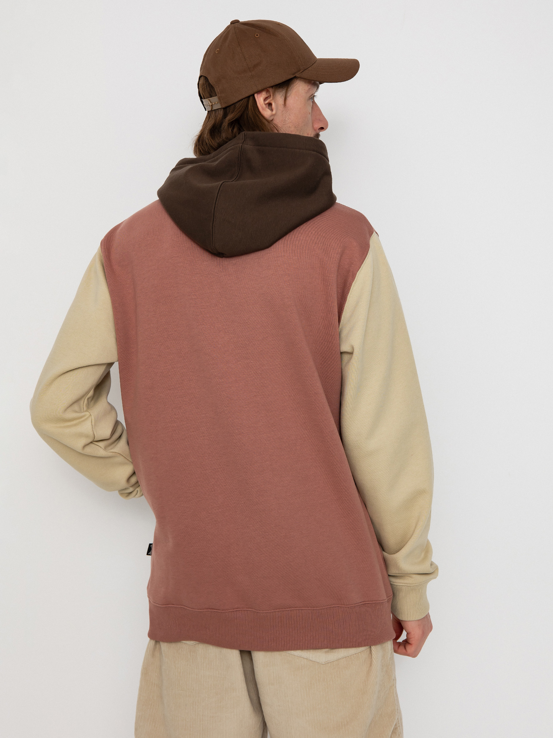 Billabong Arch Block Pulóver (rosewood)