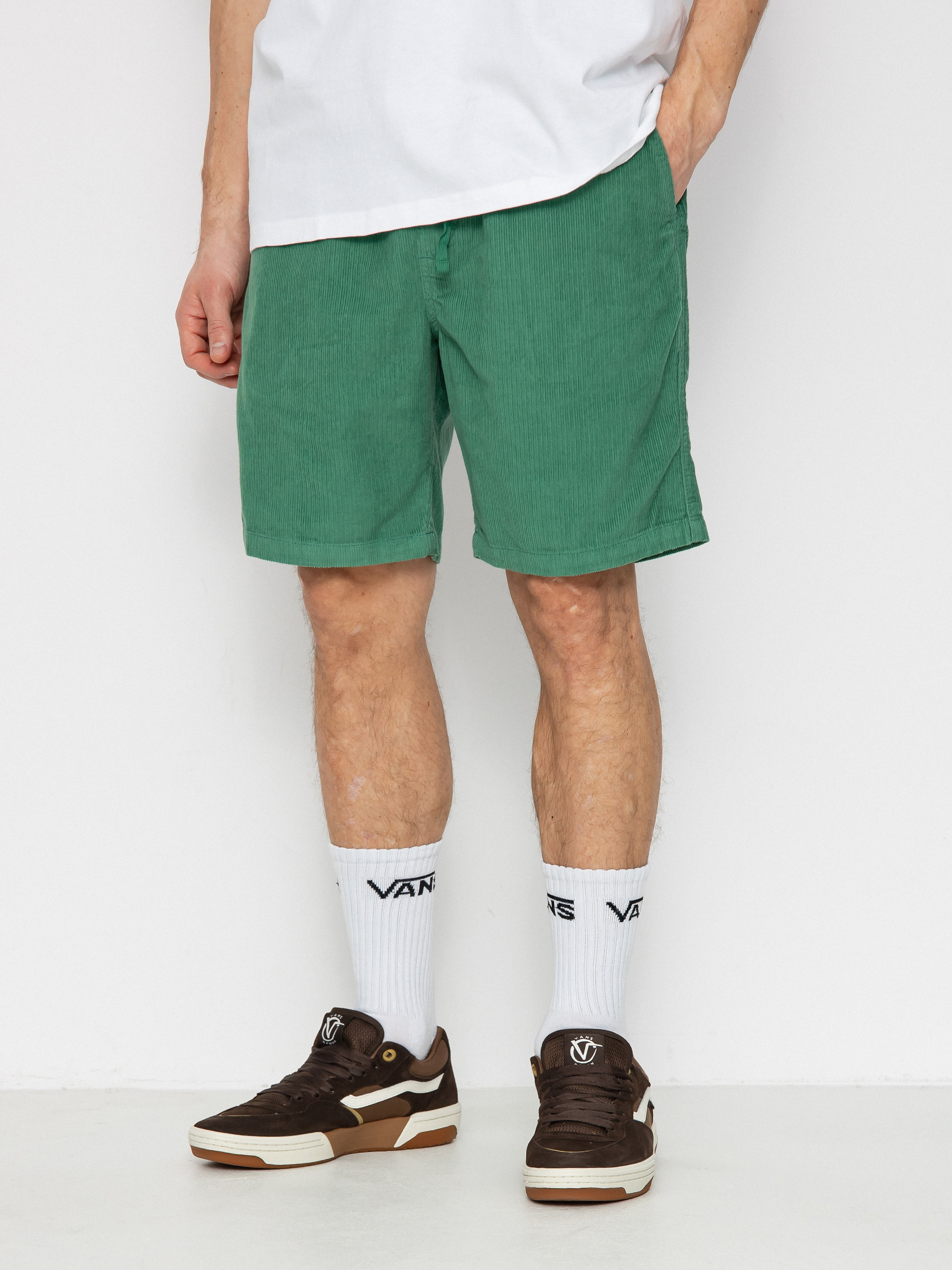 Quiksilver Taxer Cord Rövidnadrág (frosty spruce)