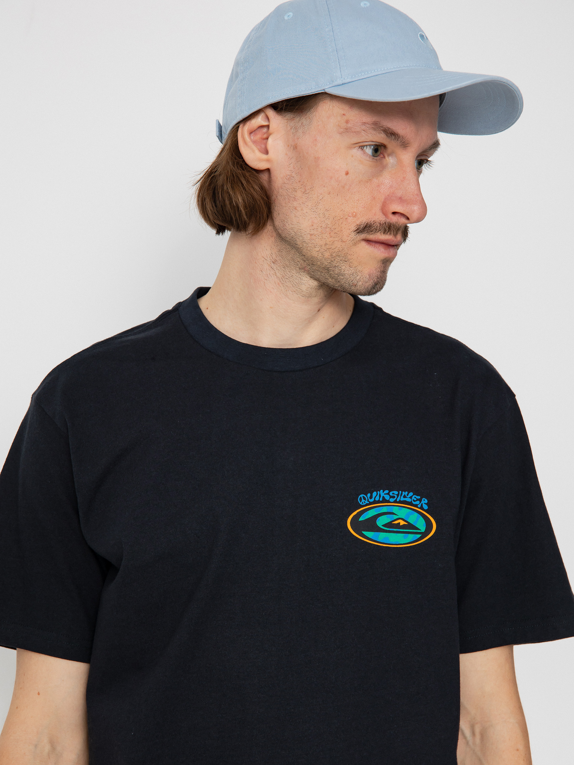 Quiksilver Stay Peaceful Moe Póló (black)