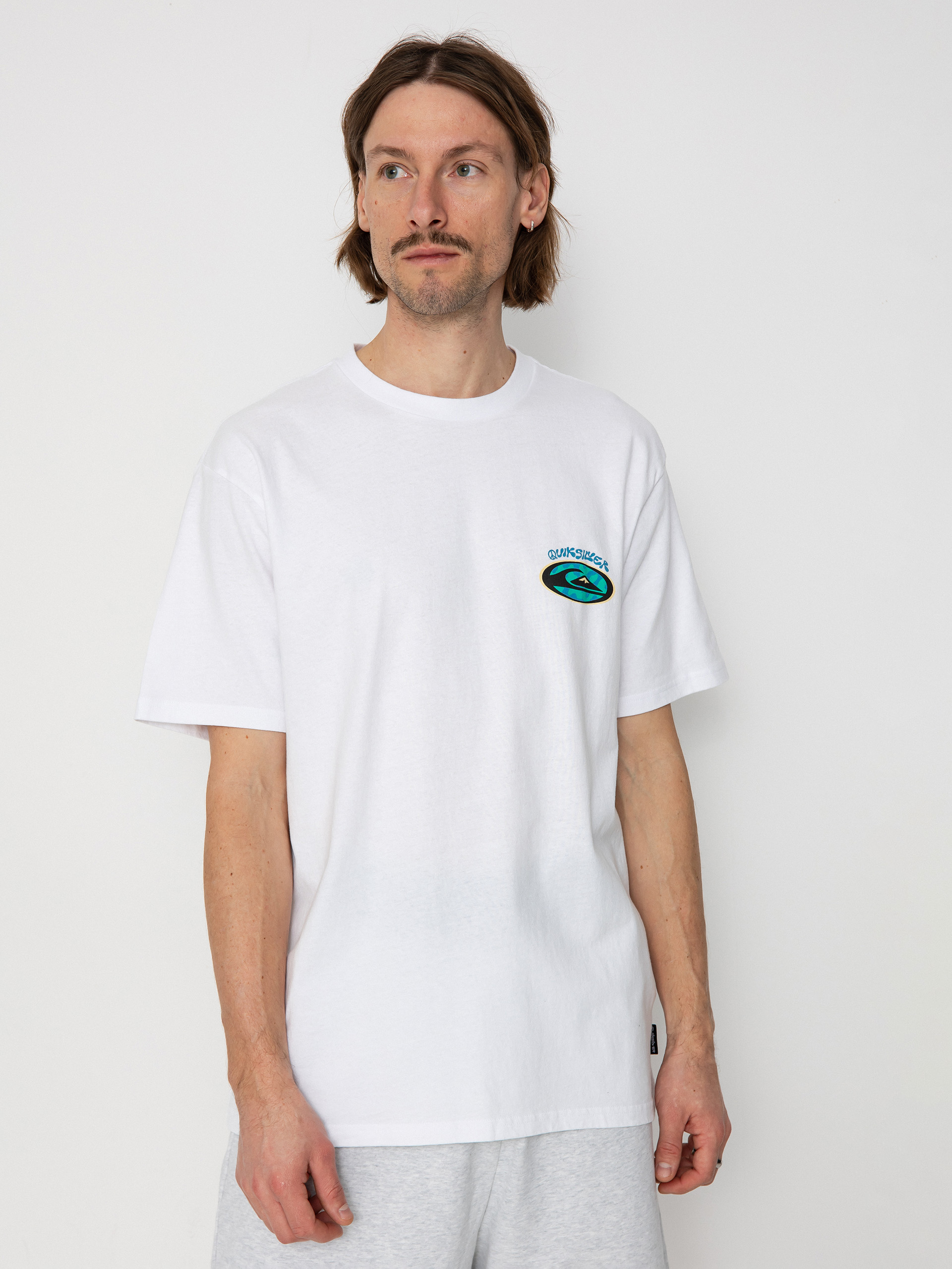 Quiksilver Stay Peaceful Moe Póló (white)