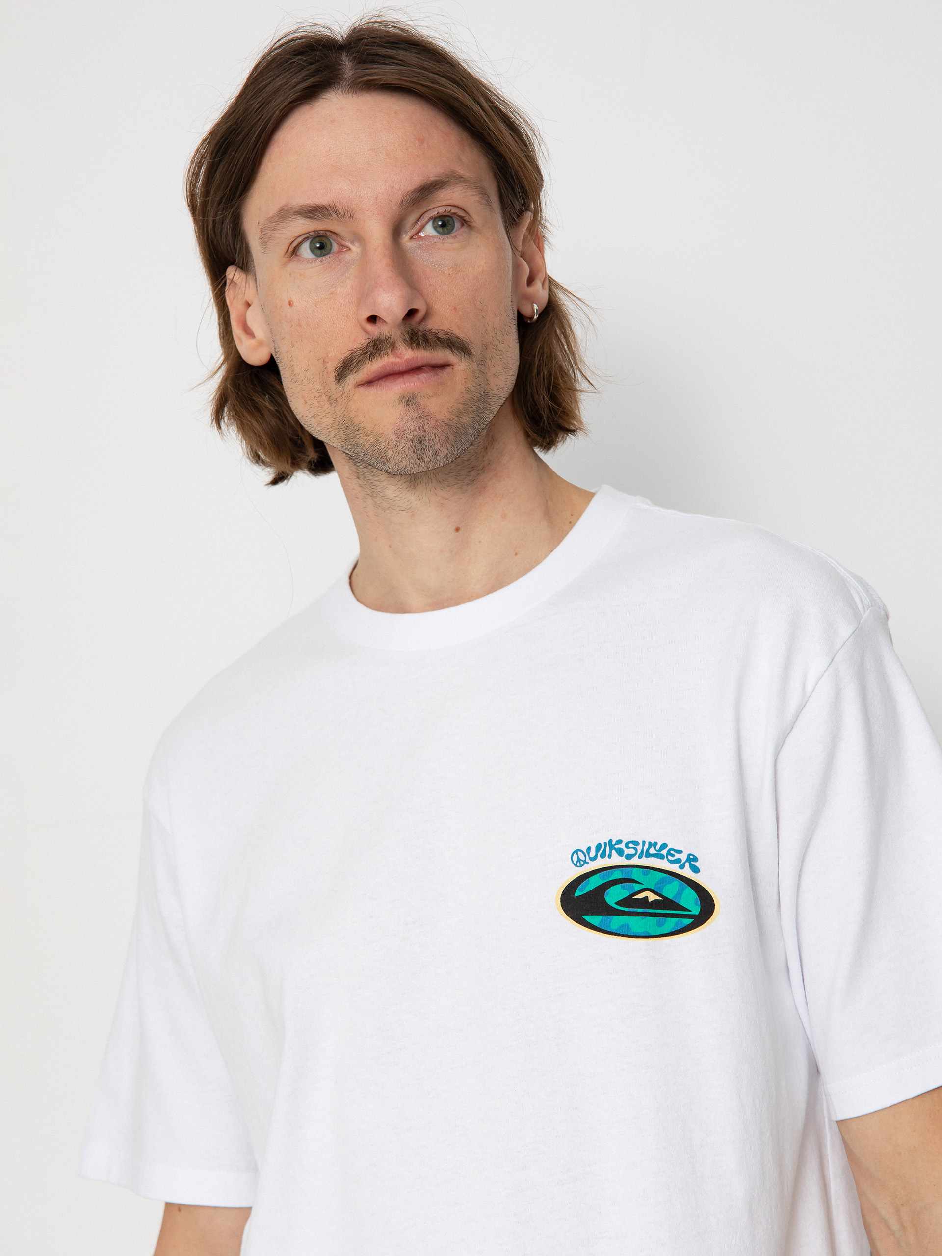 Quiksilver Stay Peaceful Moe Póló (white)