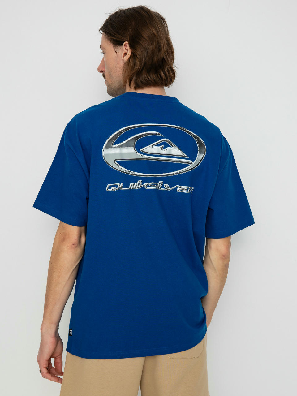 Quiksilver Chrome Logo Póló (monaco blue)