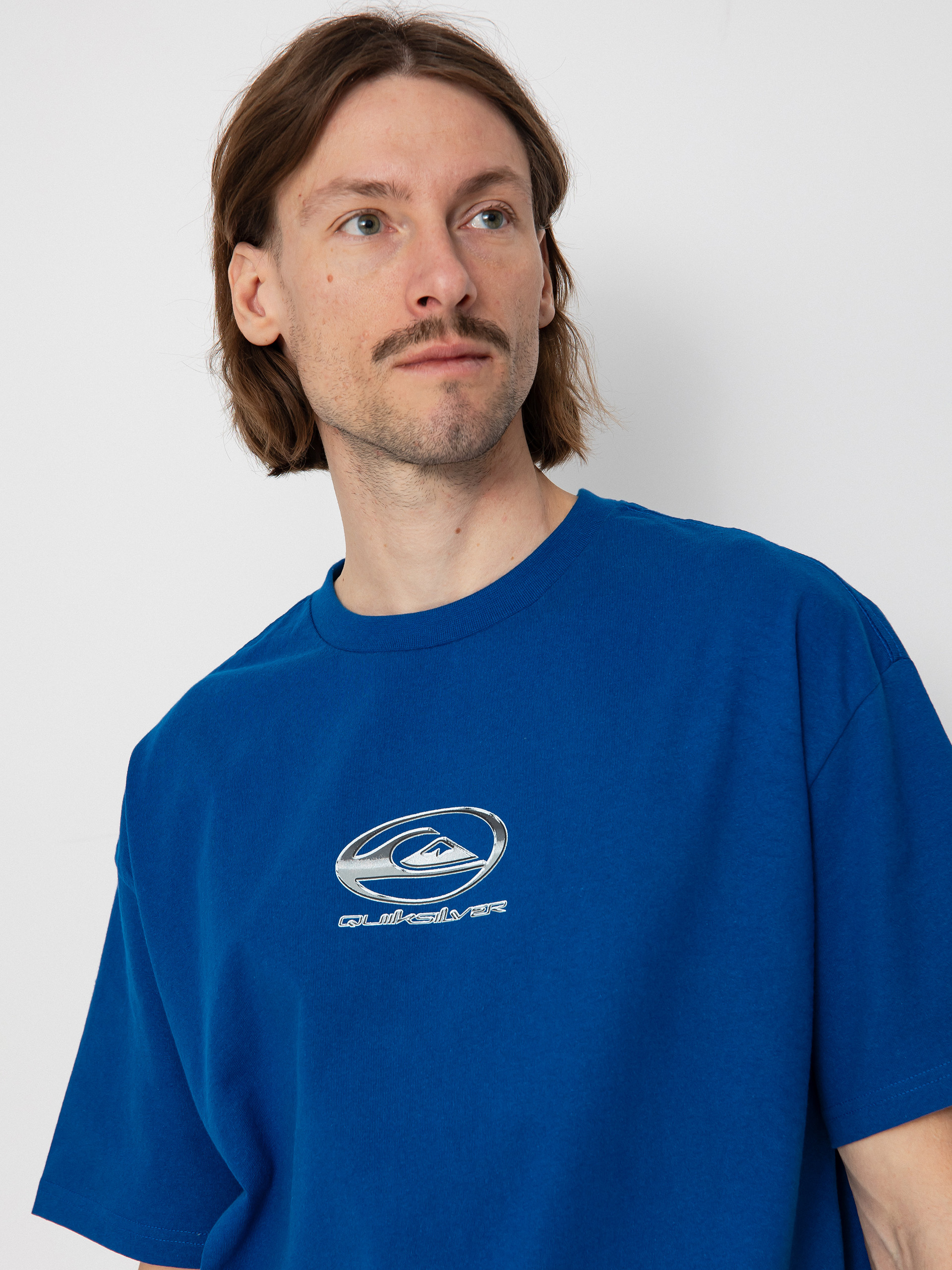 Quiksilver Chrome Logo Póló (monaco blue)