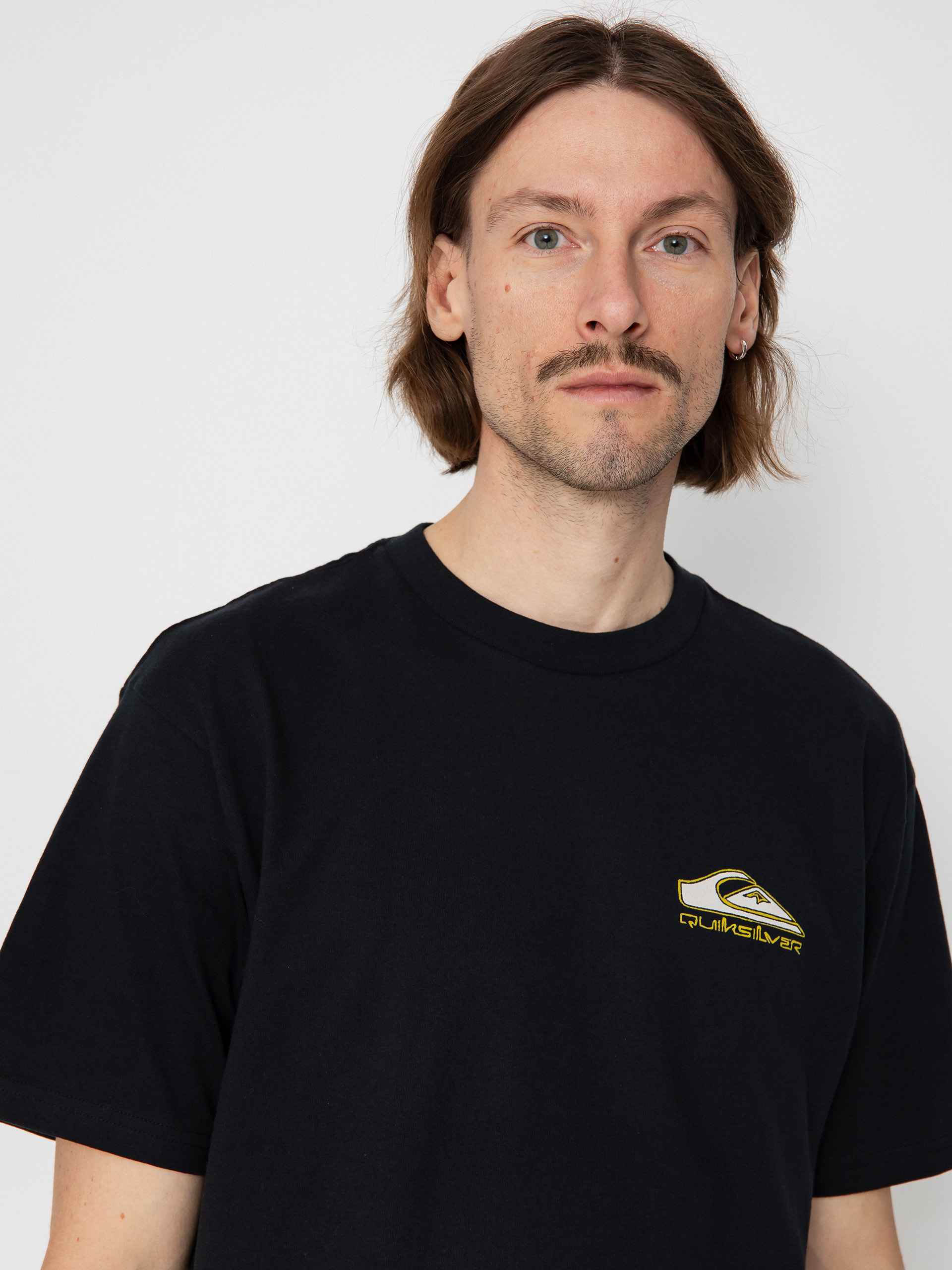 Quiksilver Step Up Mor Póló (black)