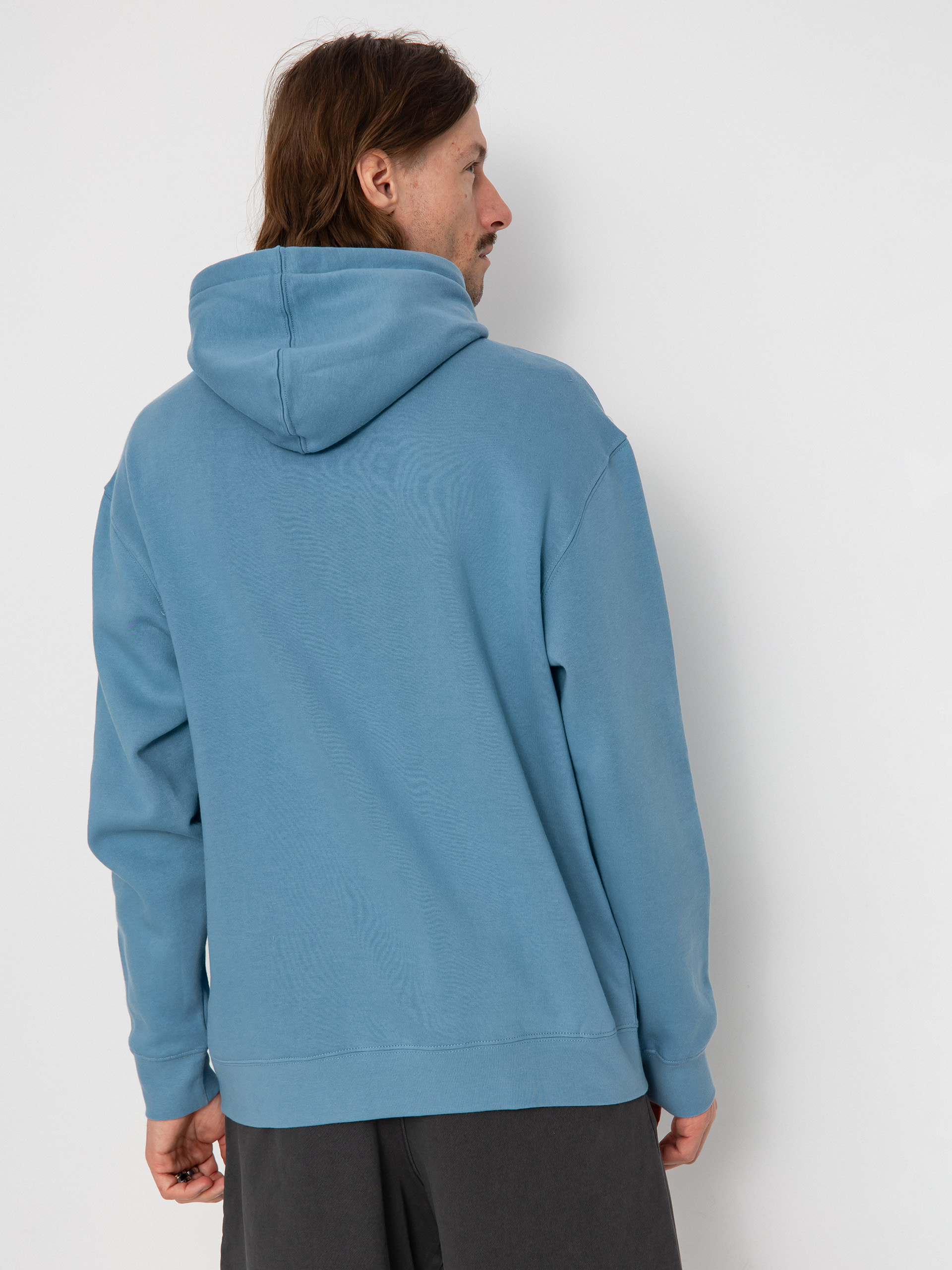 Quiksilver Big Logo HD Kapucnis pulóver (blue shadow)