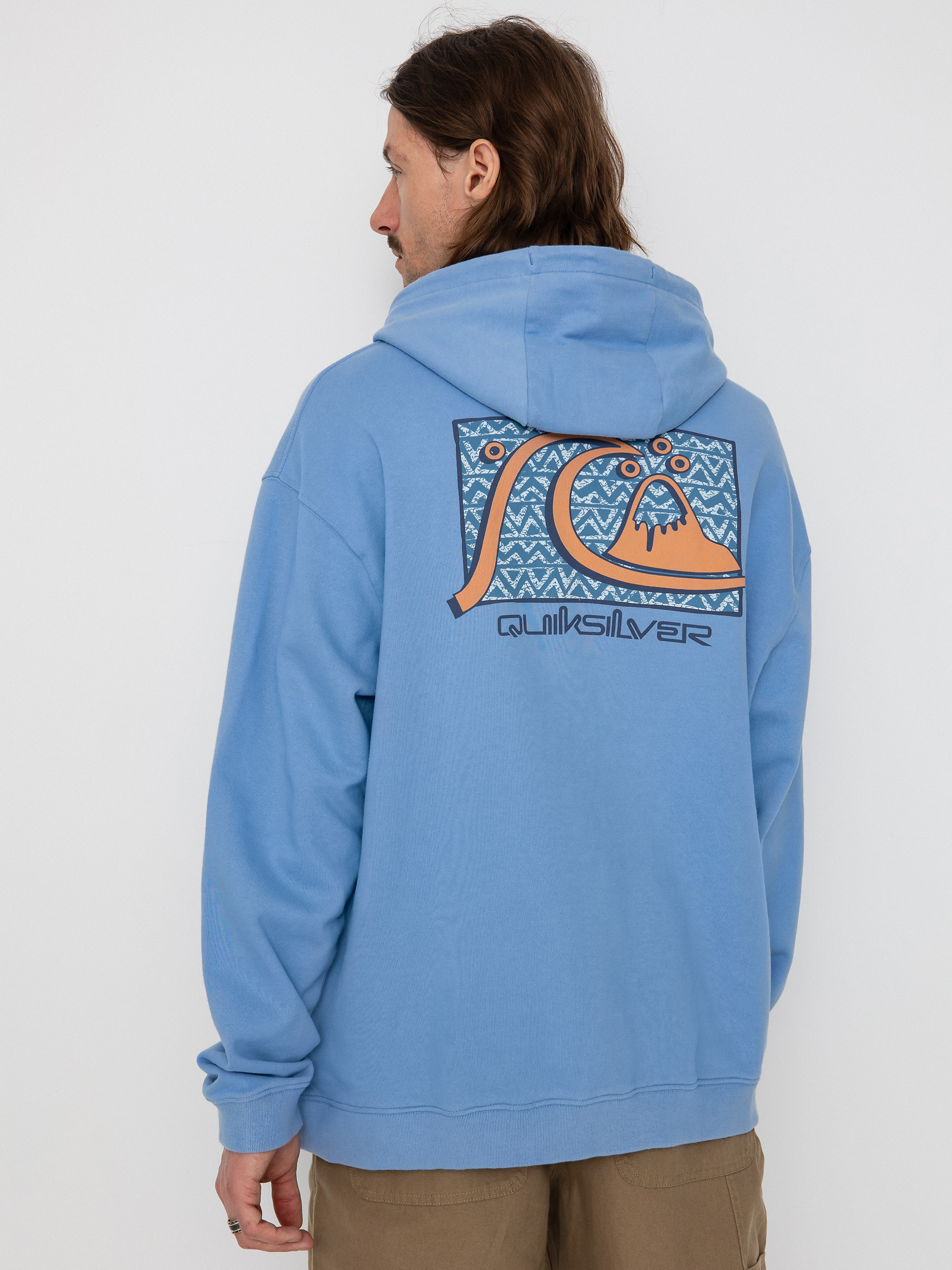 Quiksilver Apog Heritage HD Kapucnis pulóver (hydrangea)