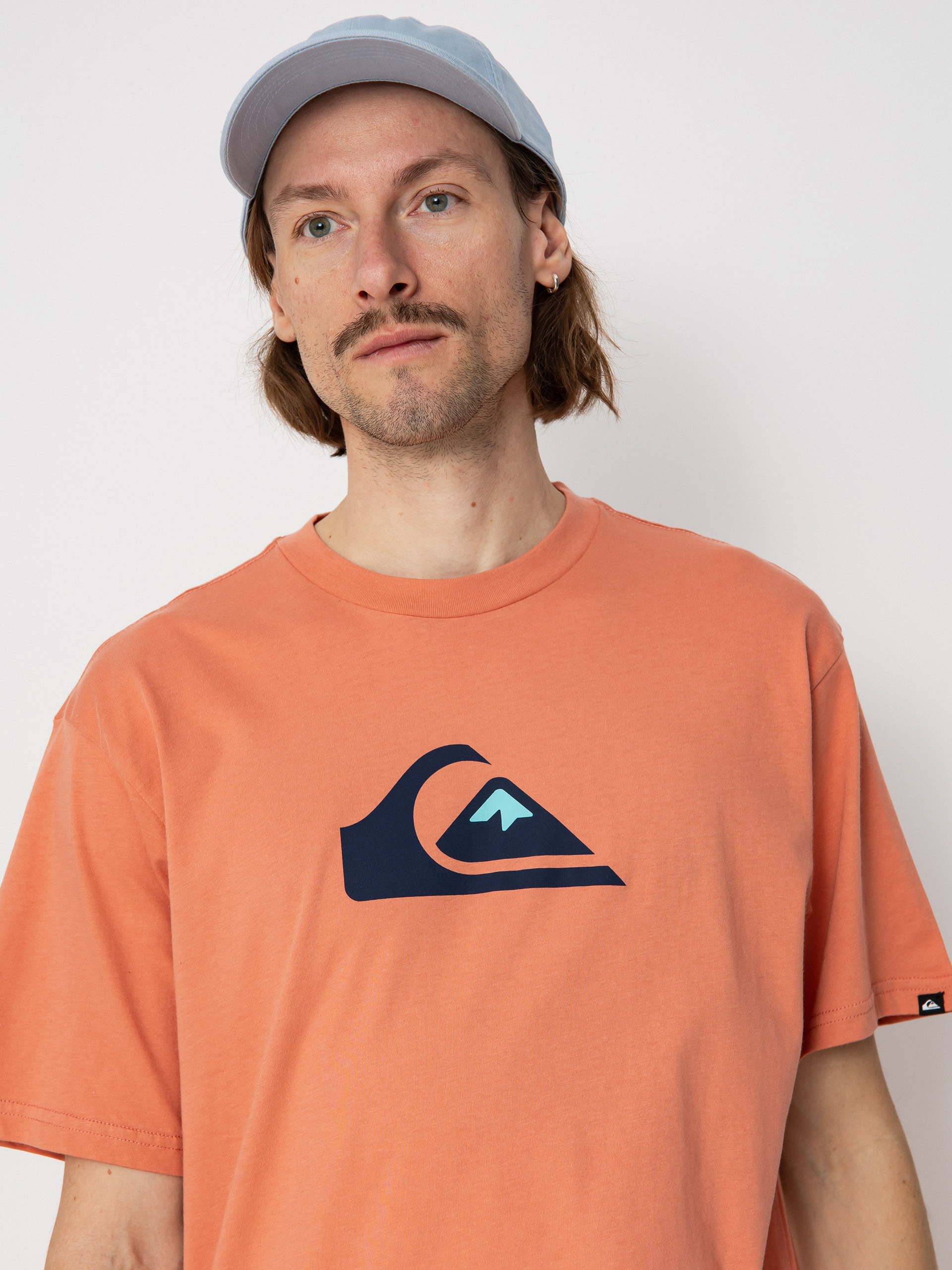 Quiksilver Comp Logo Póló (canyon clay)