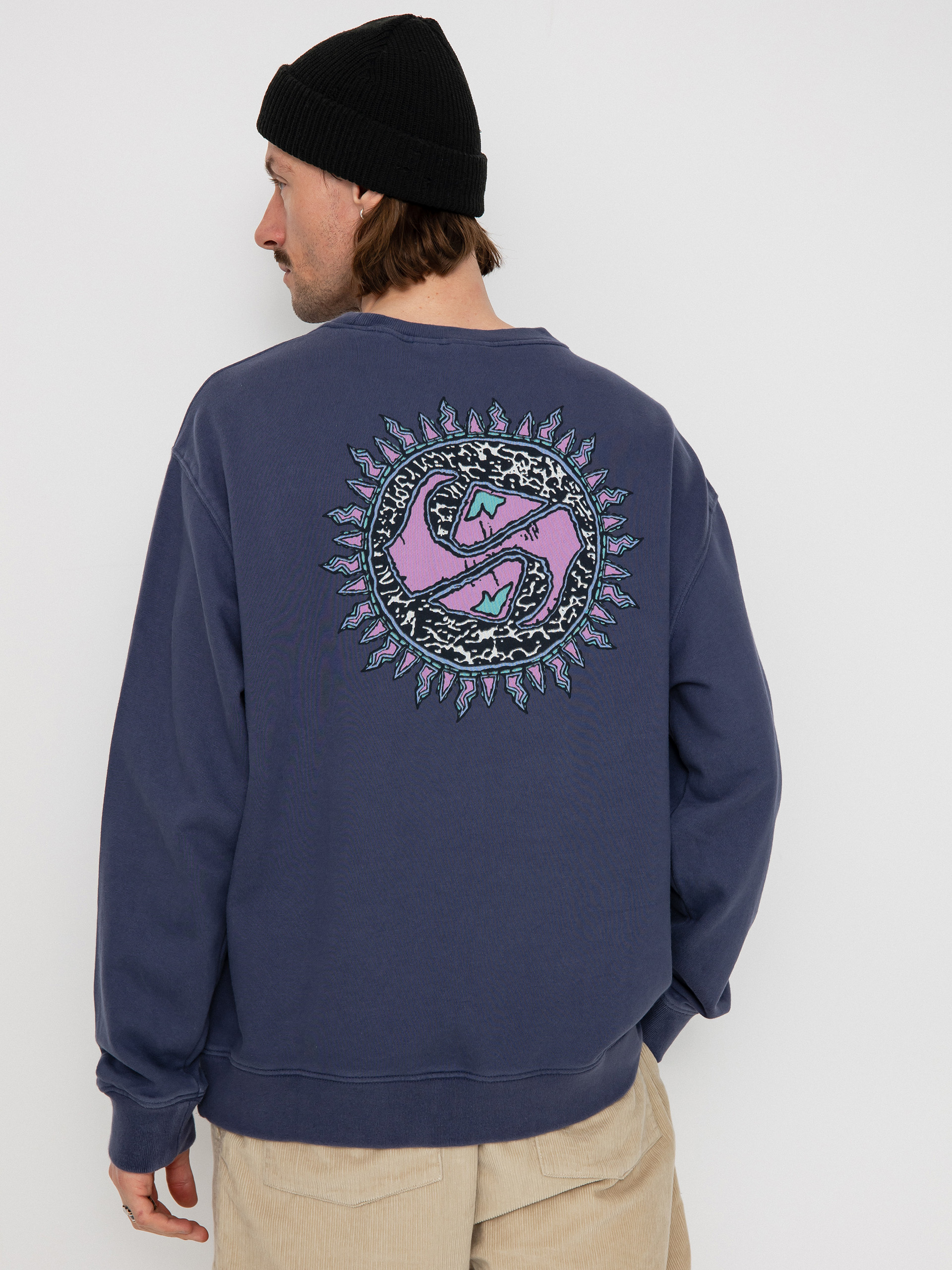 Quiksilver Spin Cycle Pulóver (crown blue)