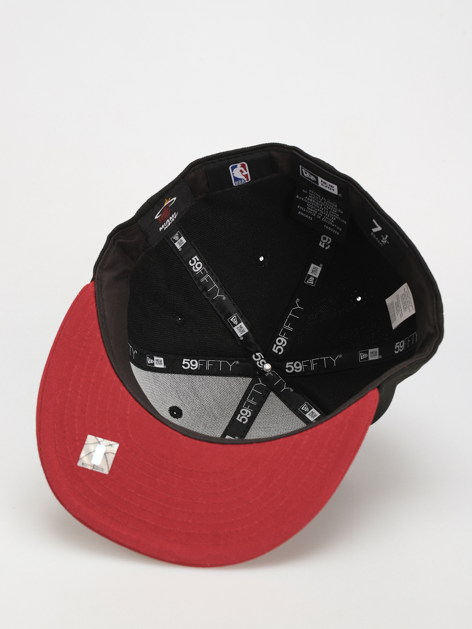 New Era NBA Essential 59Fifty Miami Heat Baseball sapka (black/red)