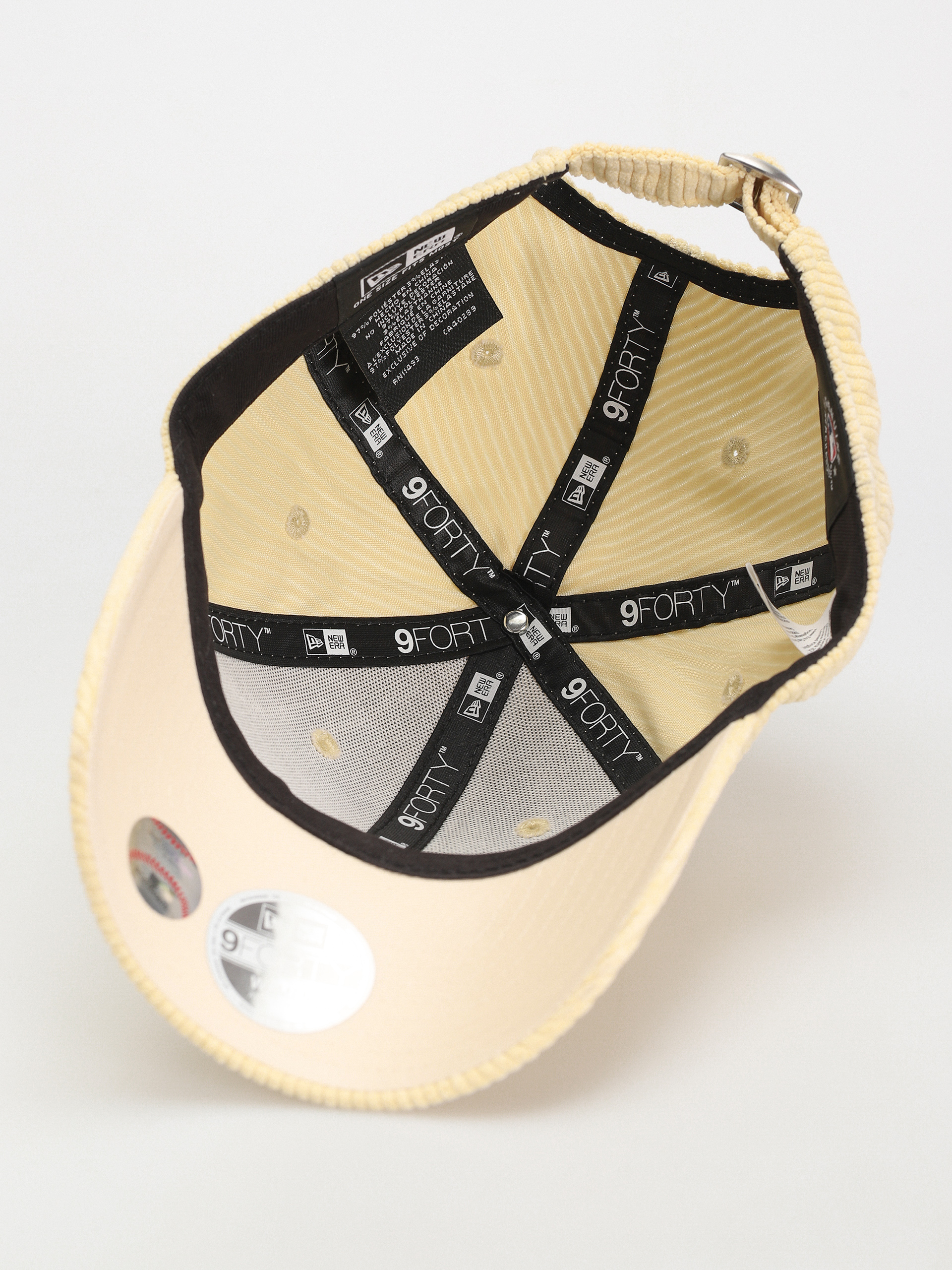 New Era Summer Cord 9Forty New York Yankees Wmn Baseball sapka (yellow)