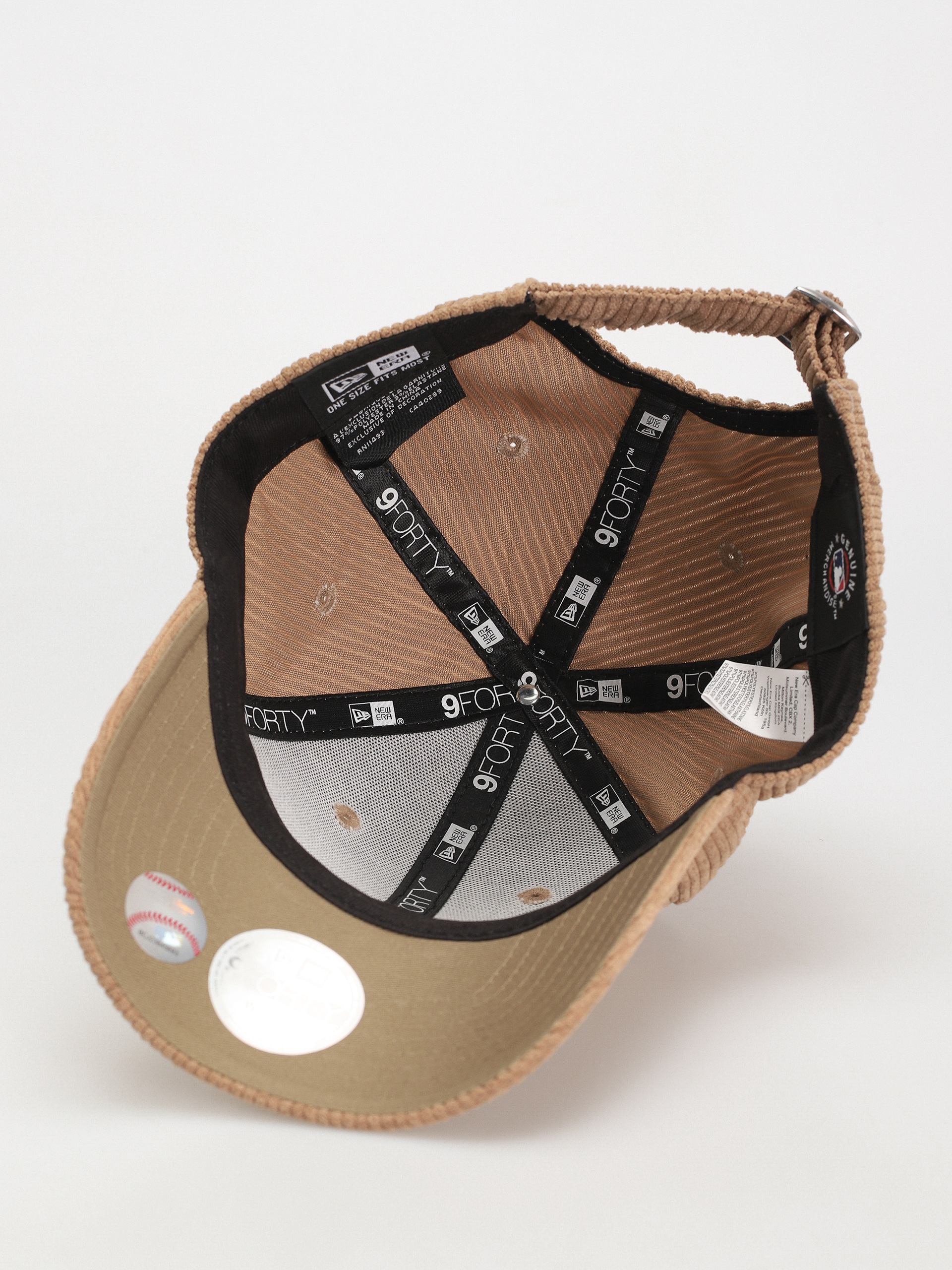 New Era Summer Cord 9Forty New York Yankees Wmn Baseball sapka (brown)